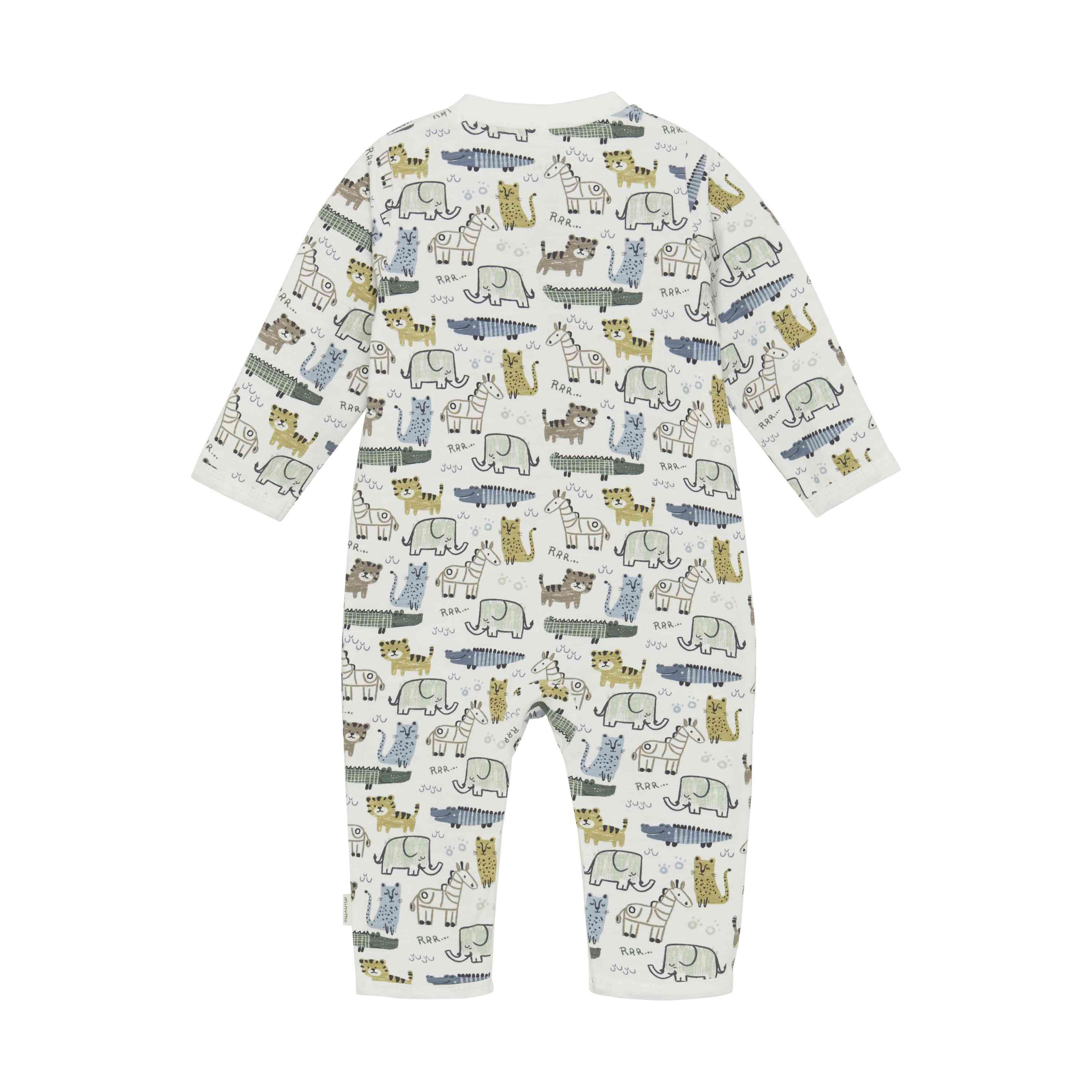 Langarm-Strampler Safari