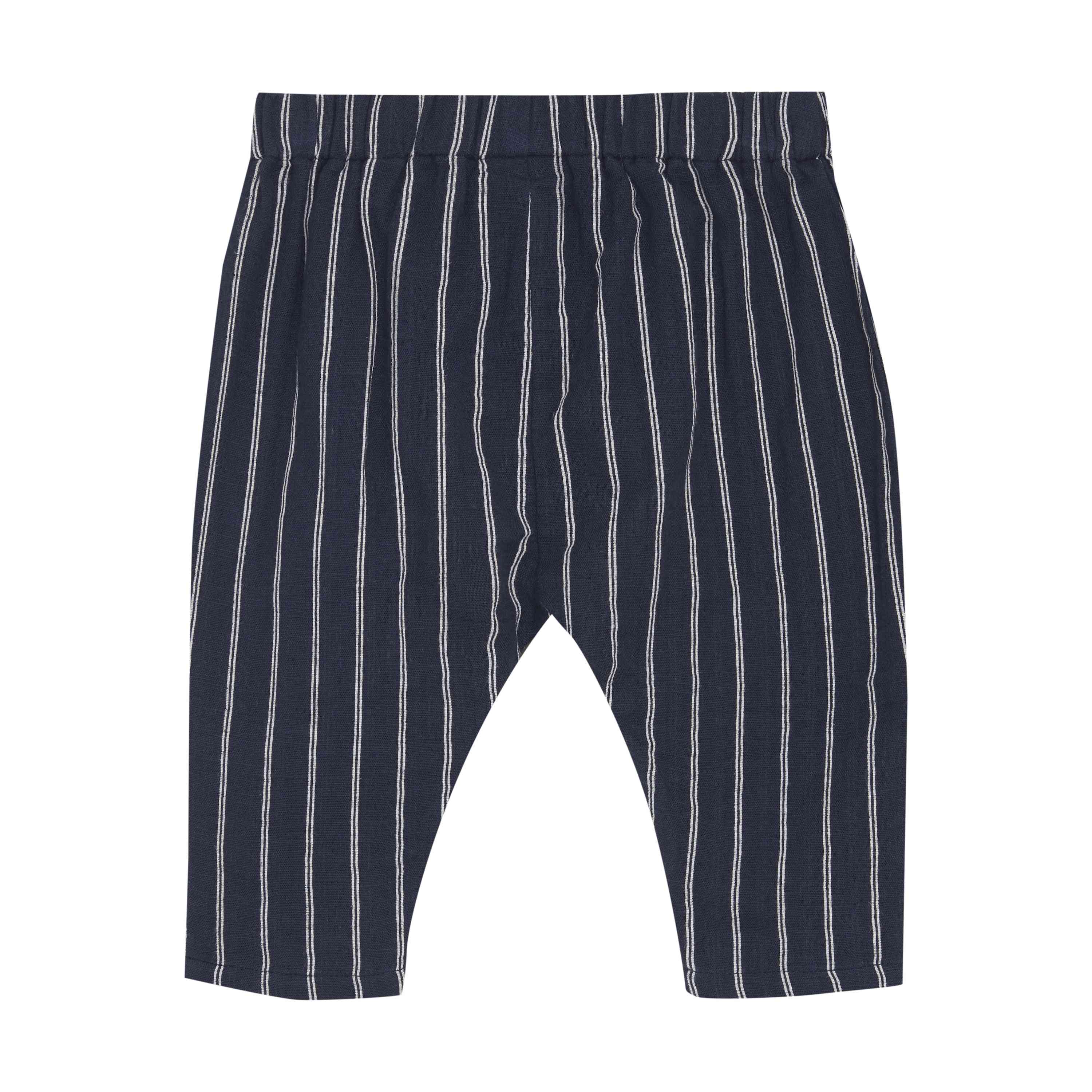 Gestreifte Hose blau