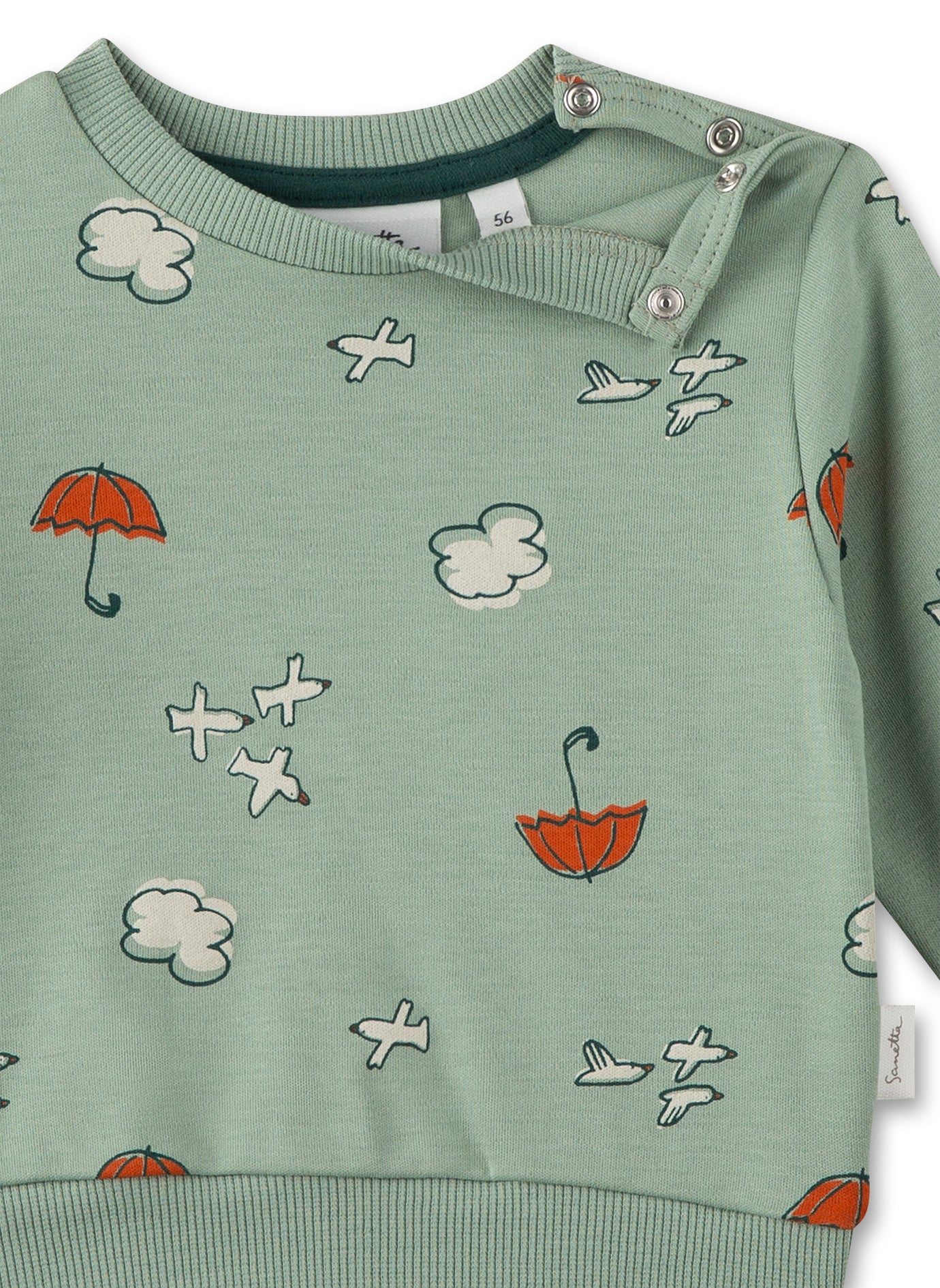 Sweatshirt Regenbogen GOTS