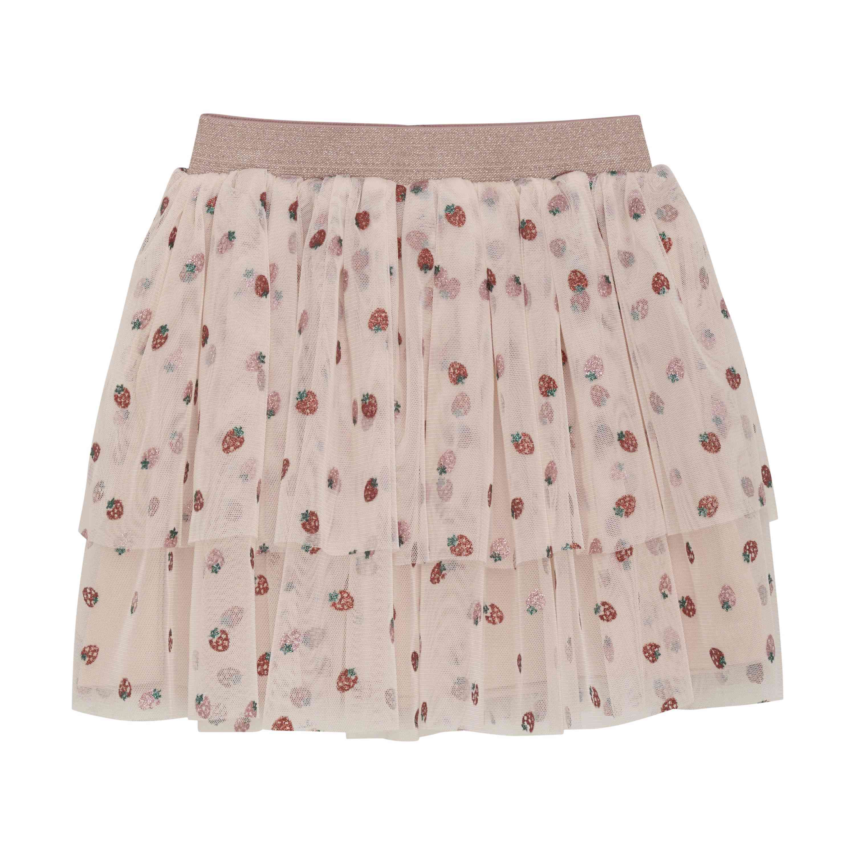 Minymo - Rock mit Glitzer und Allover-Print - nila kids