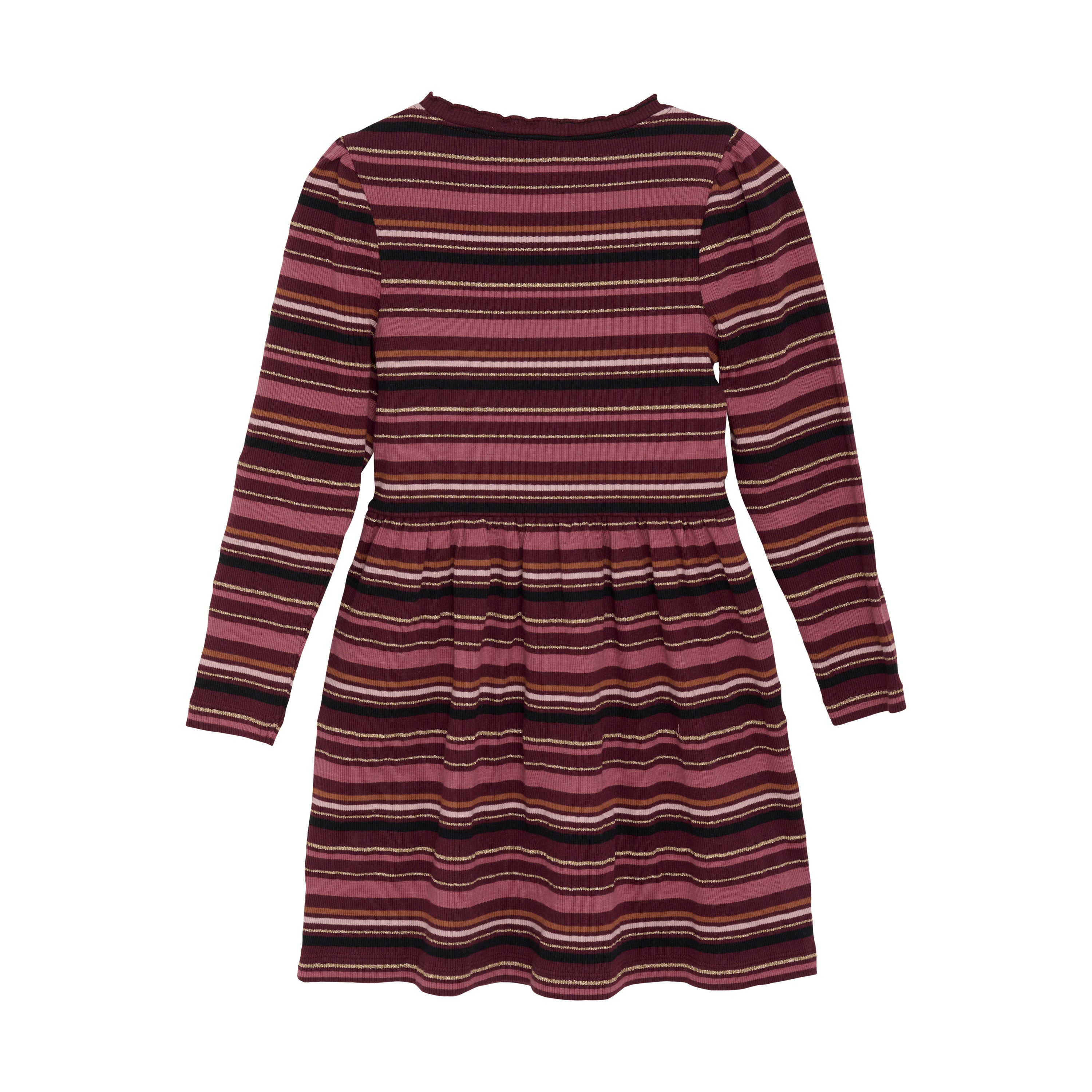 Langarmkleid mit Glitzereffekt