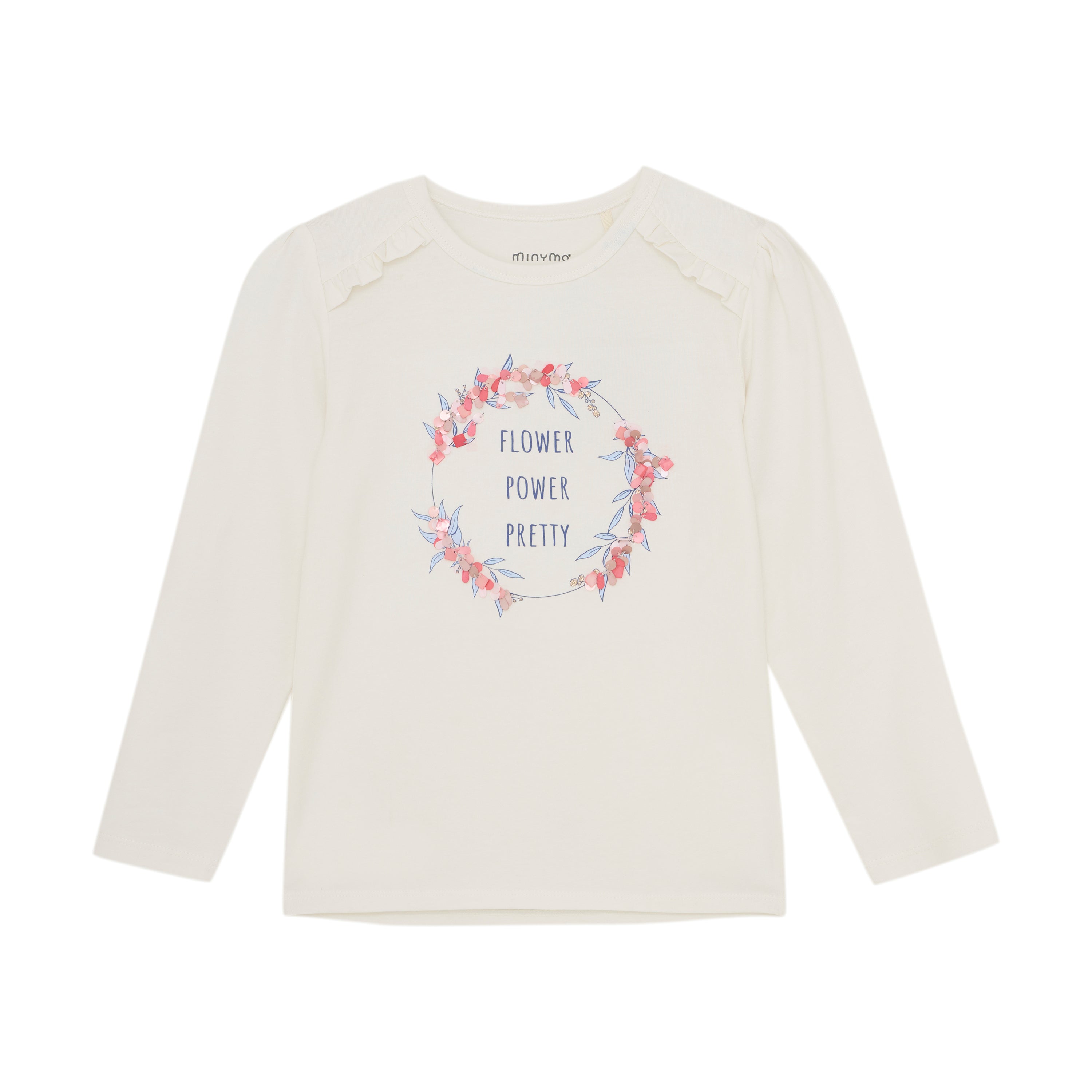 Langarmshirt „Flower Power Pretty“