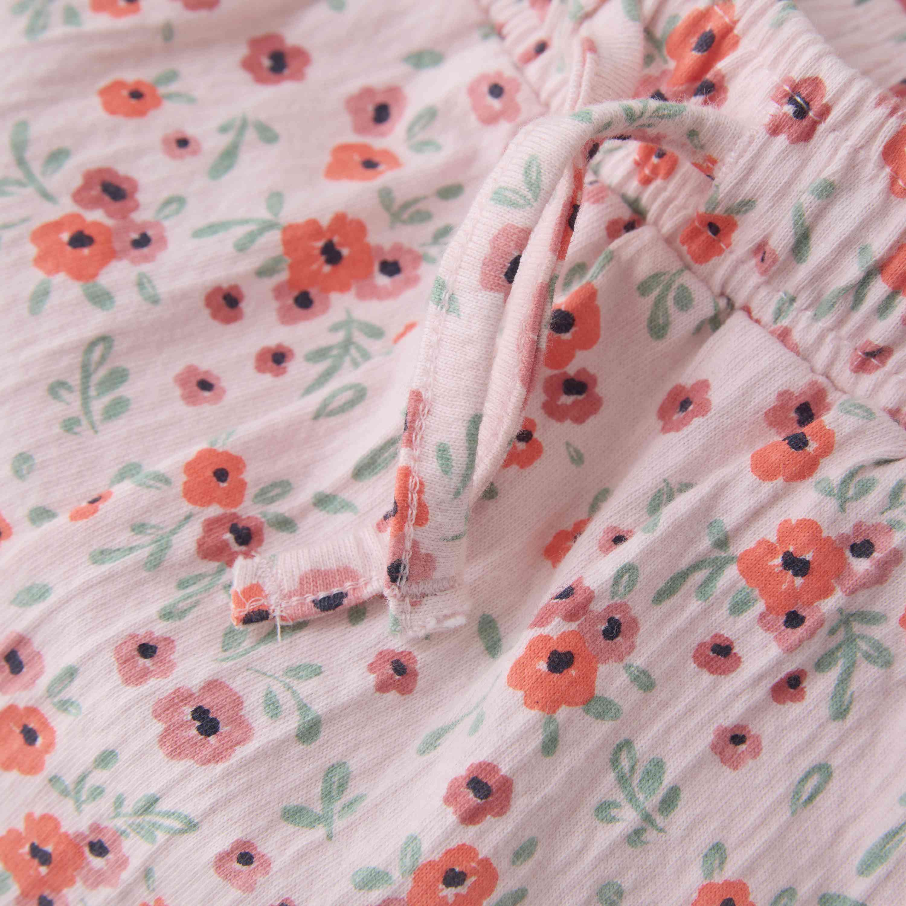 Mädchen Shorts mit Blumenprint