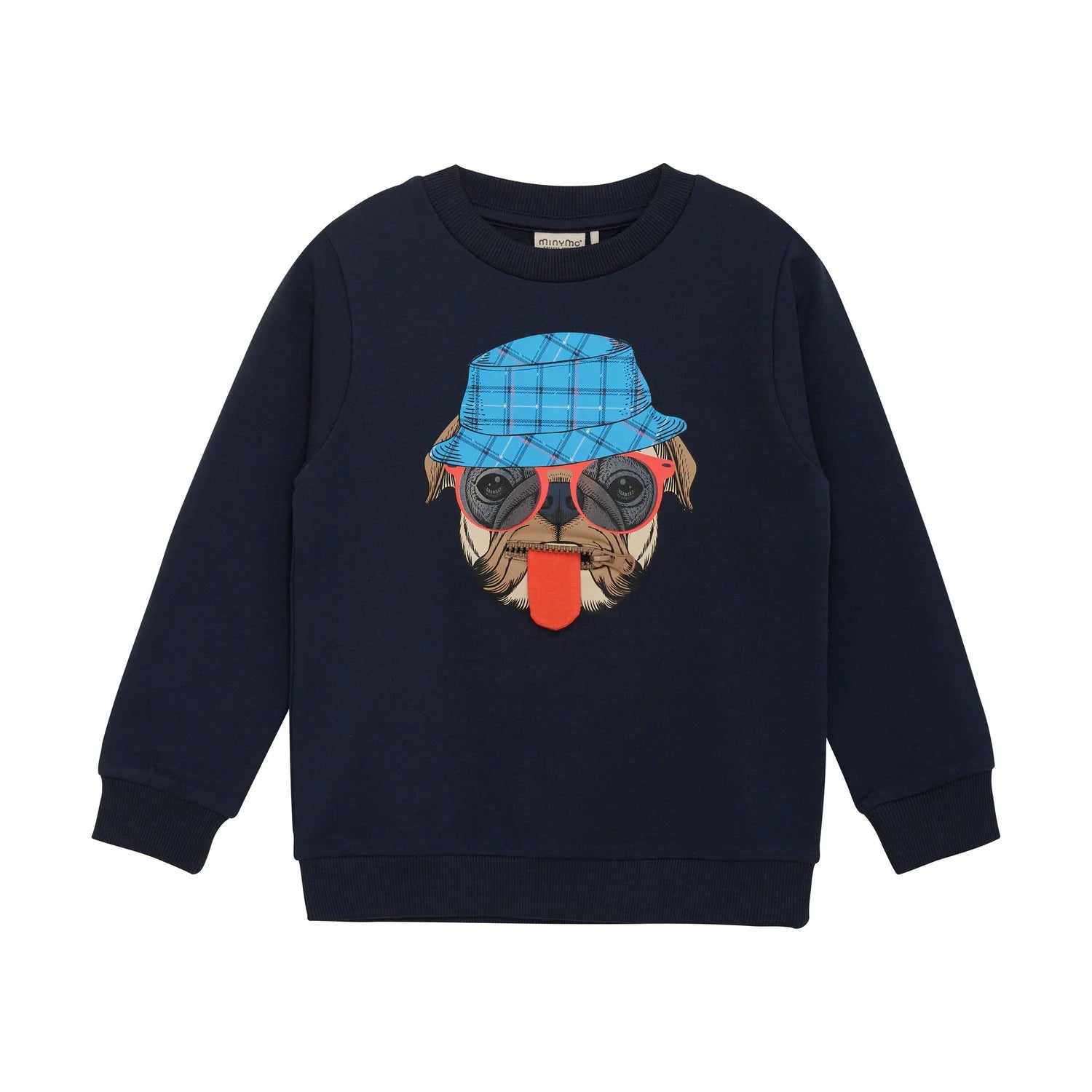 Sweatshirt mit Print von Minymo