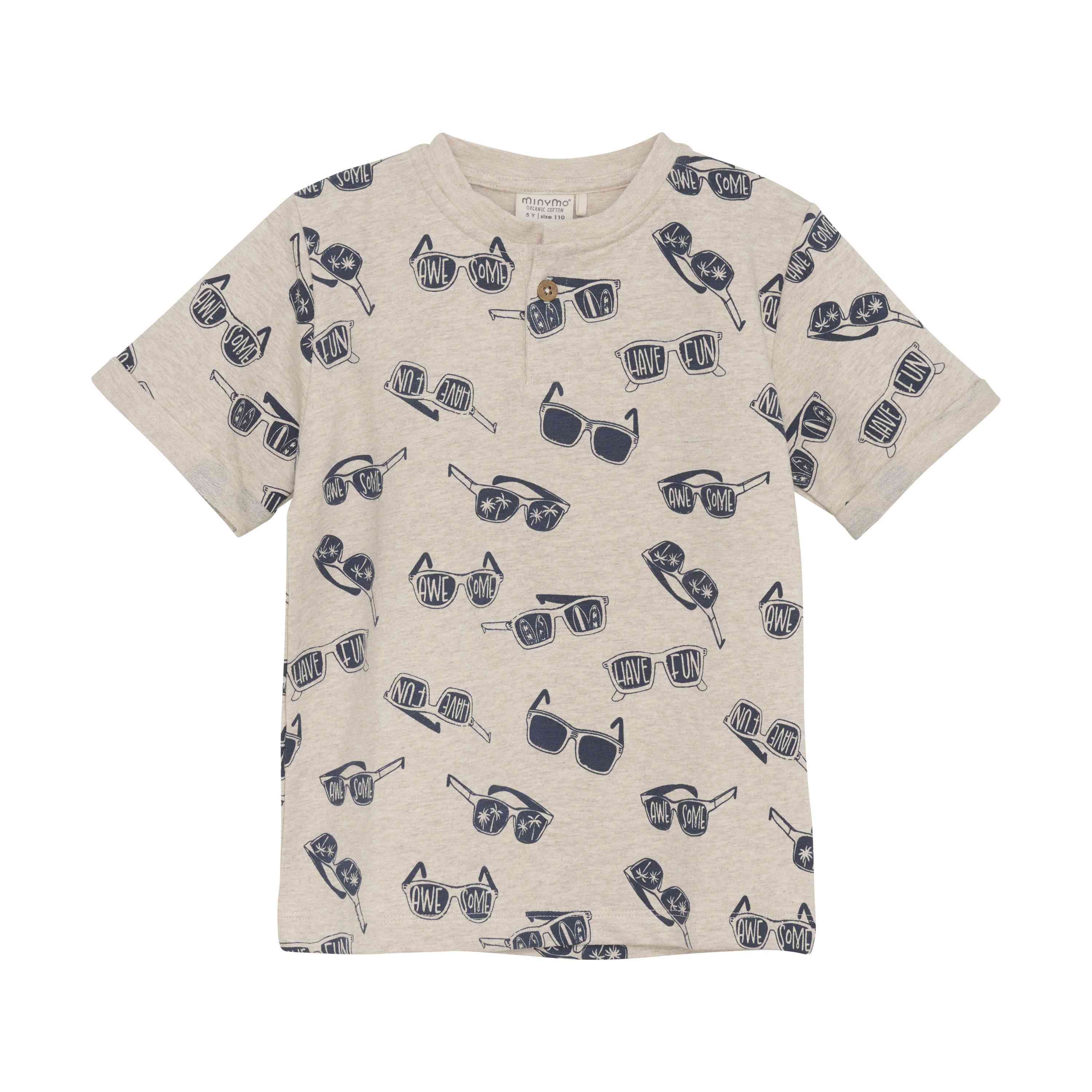 Minymo - Sweatshirt mit Allover-Print - nila kids