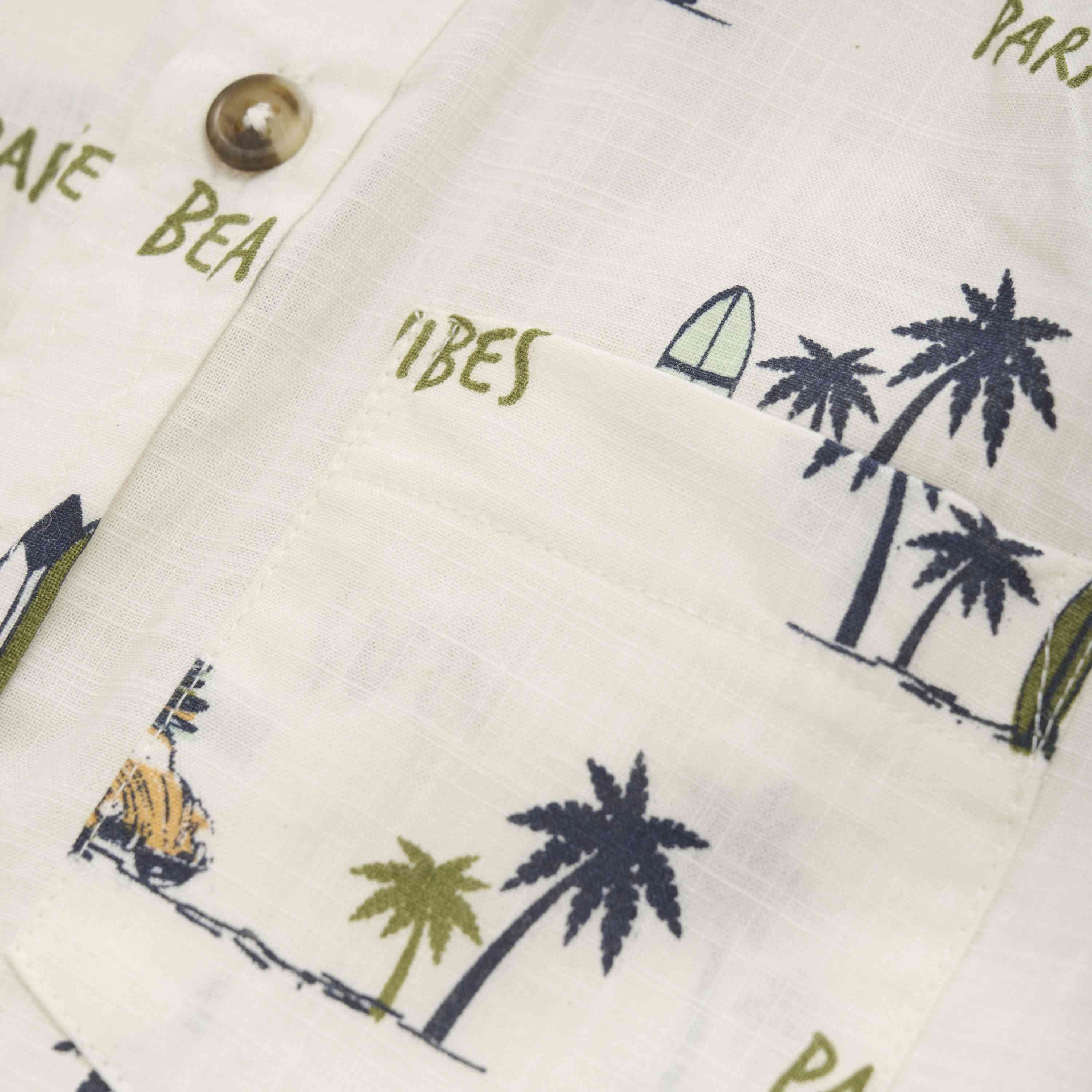 Minymo - Hemd mit Allover-Print - nila kids