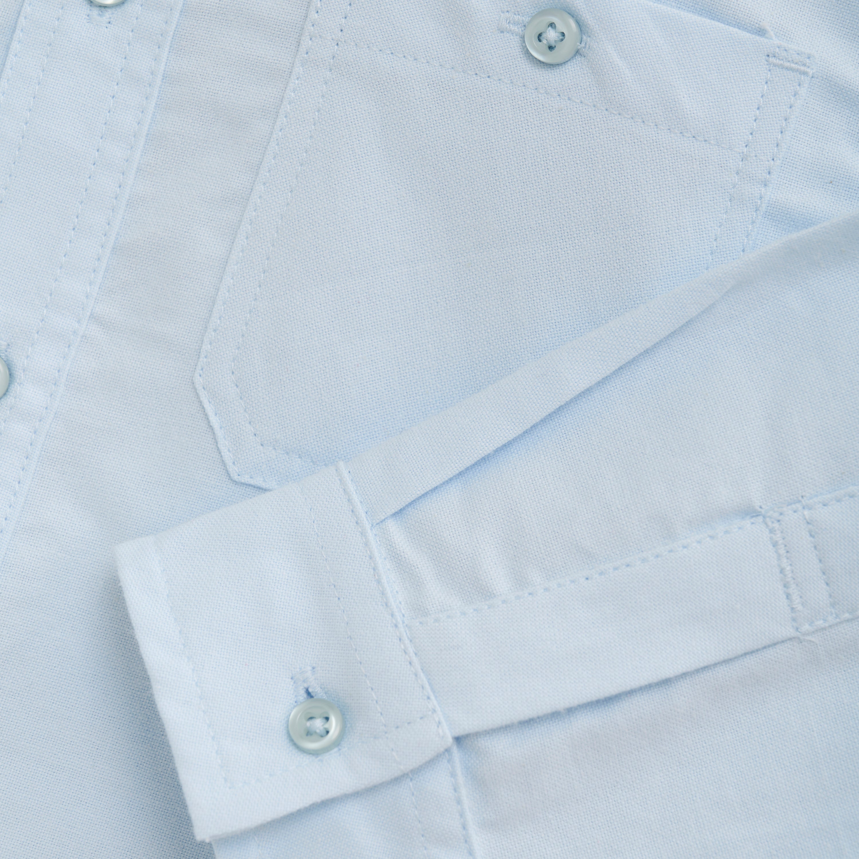 Hemd hellblau GOTS