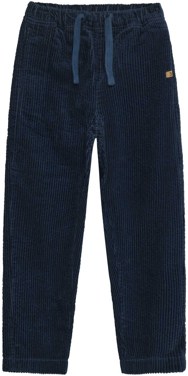 Cordhose mit Kordelzug – Midnight Navy - nila kids