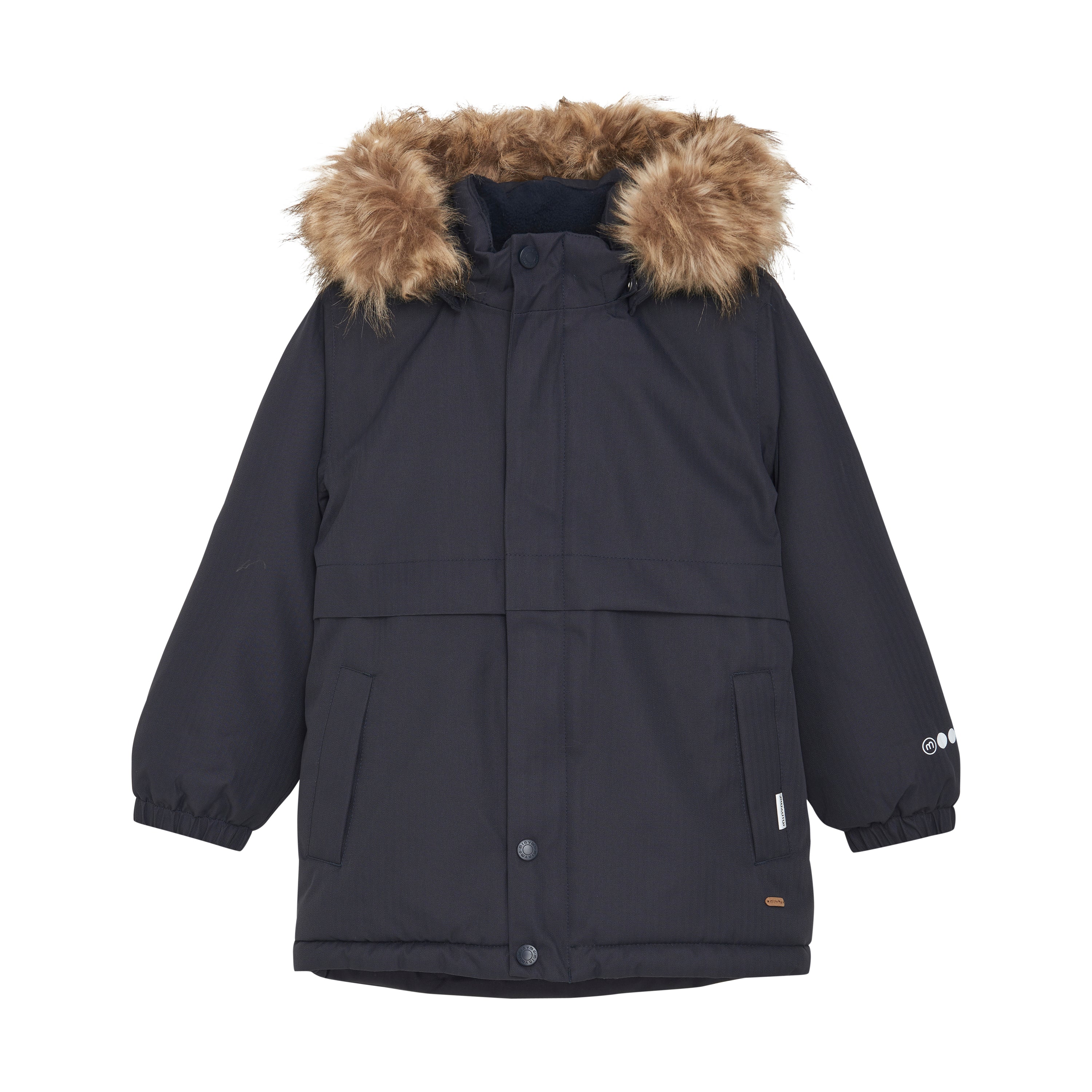 Winterjacke blau mit  abnehmbare Kapuze