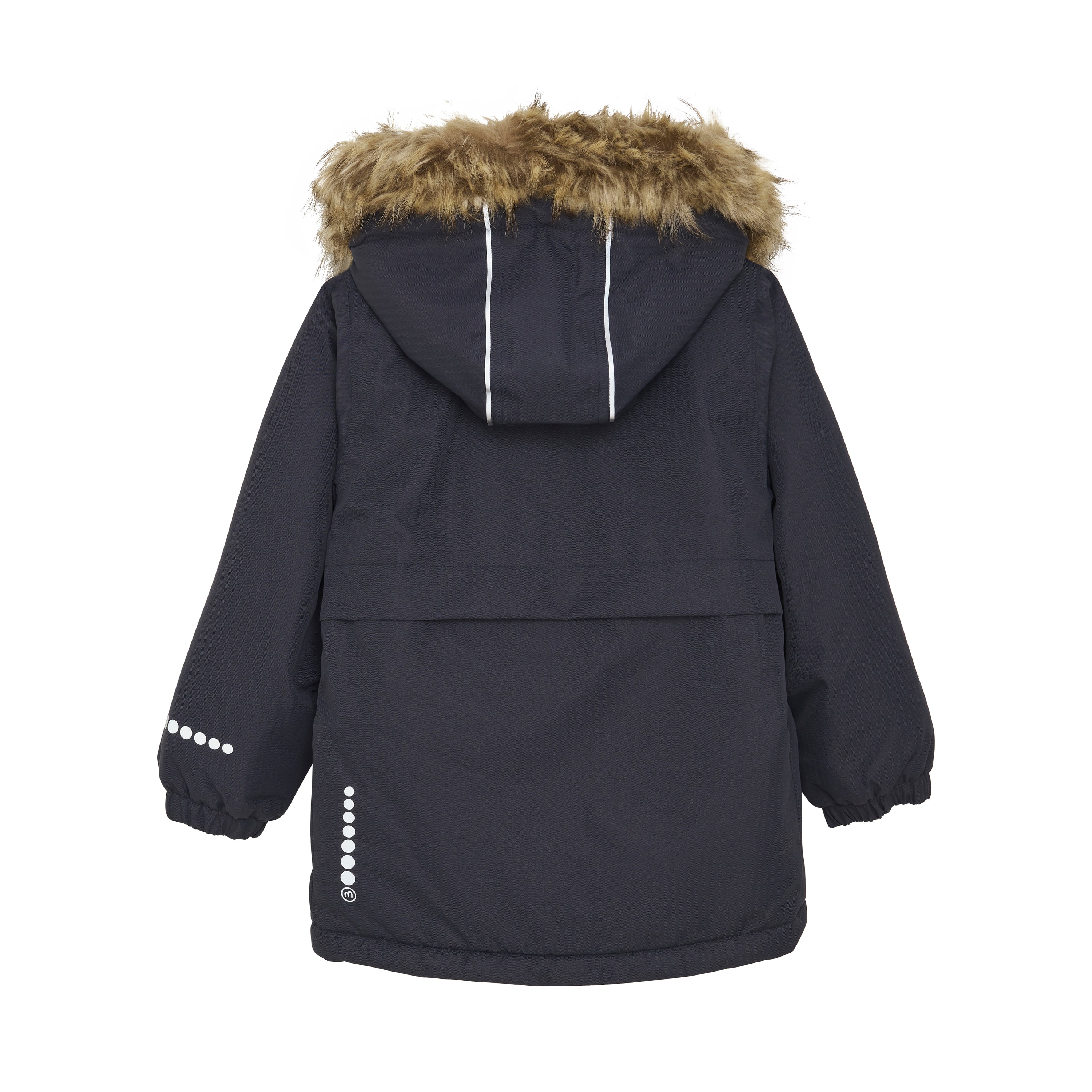 Winterjacke blau mit  abnehmbare Kapuze