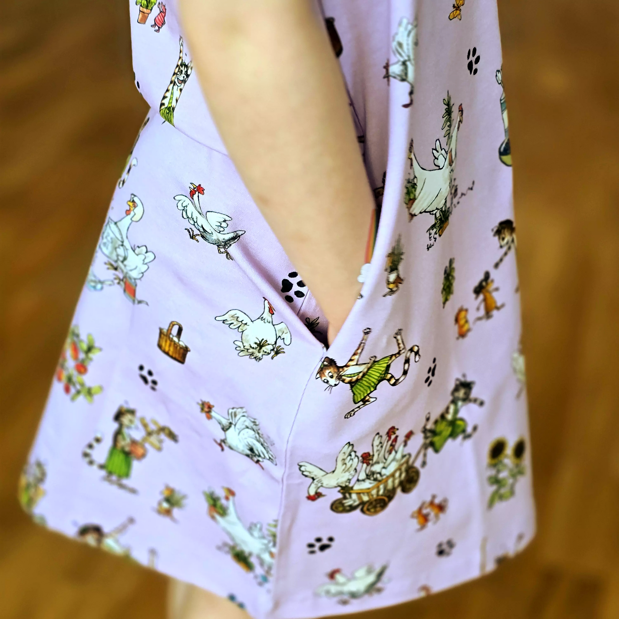 Kleid Pettersson & Findus rosa