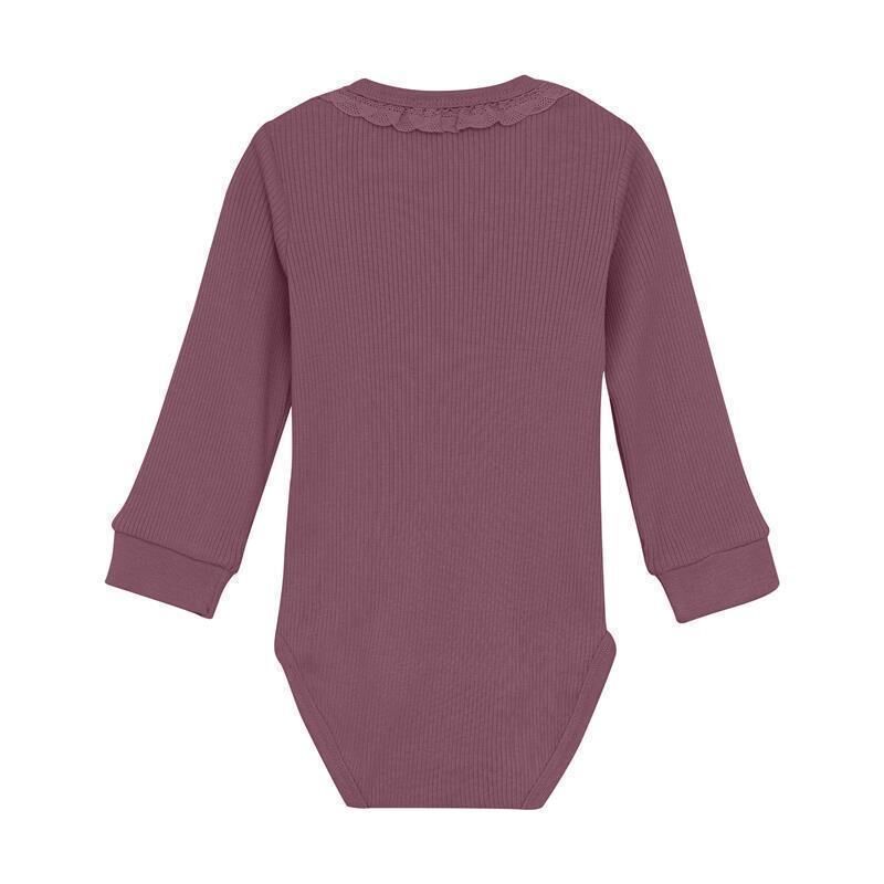 Body langarm Tencel - Altrosa - nila kids