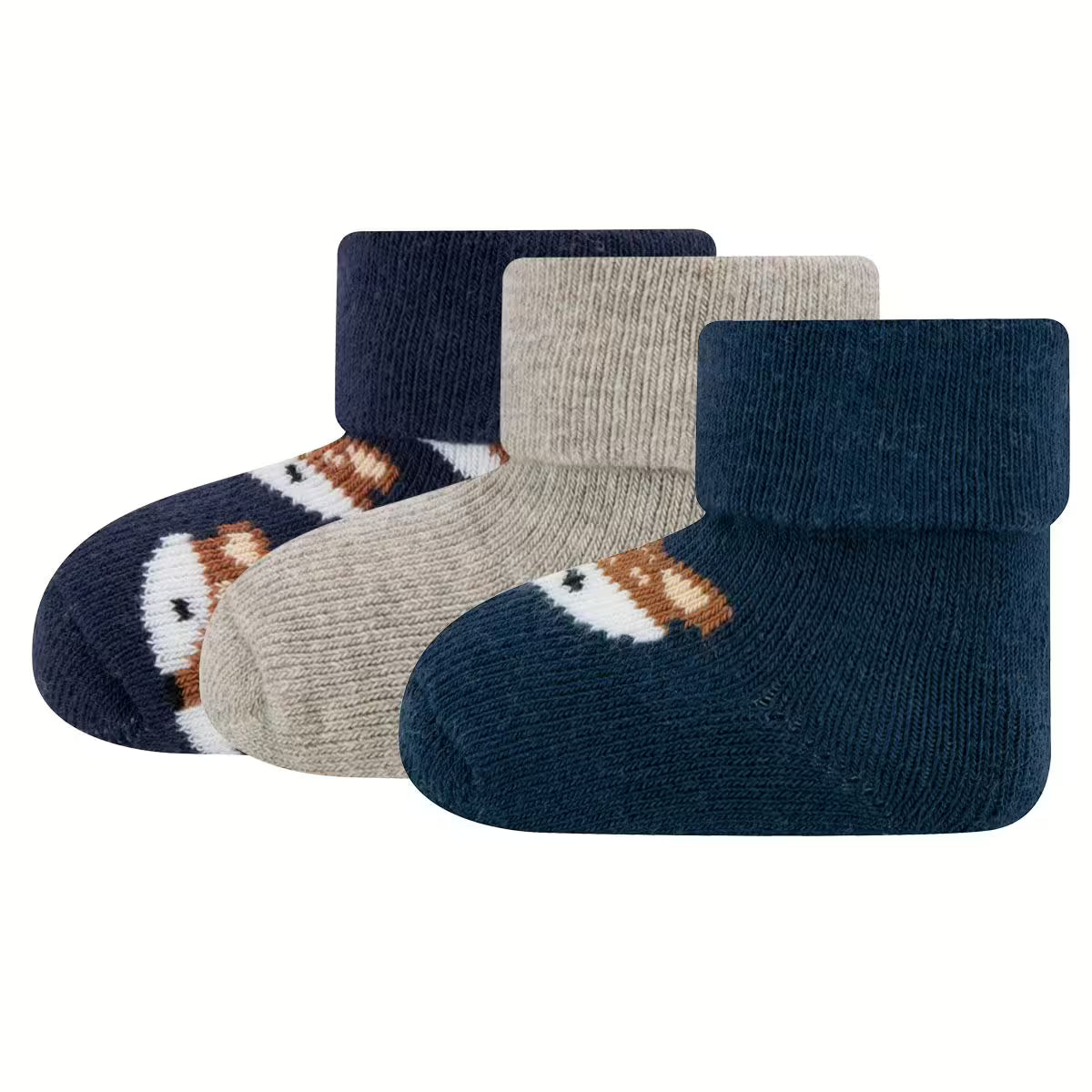 Babysocken 3er Pack Fuchs