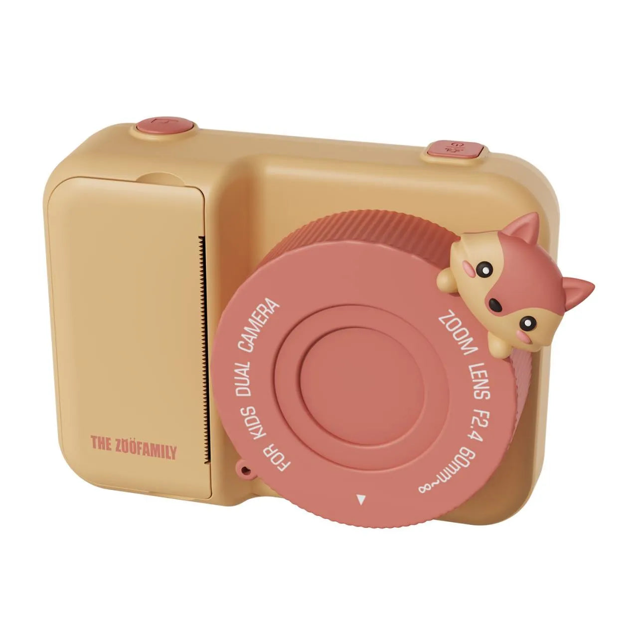 Kinder-Kamera  P2- Zoo Print Fuchs