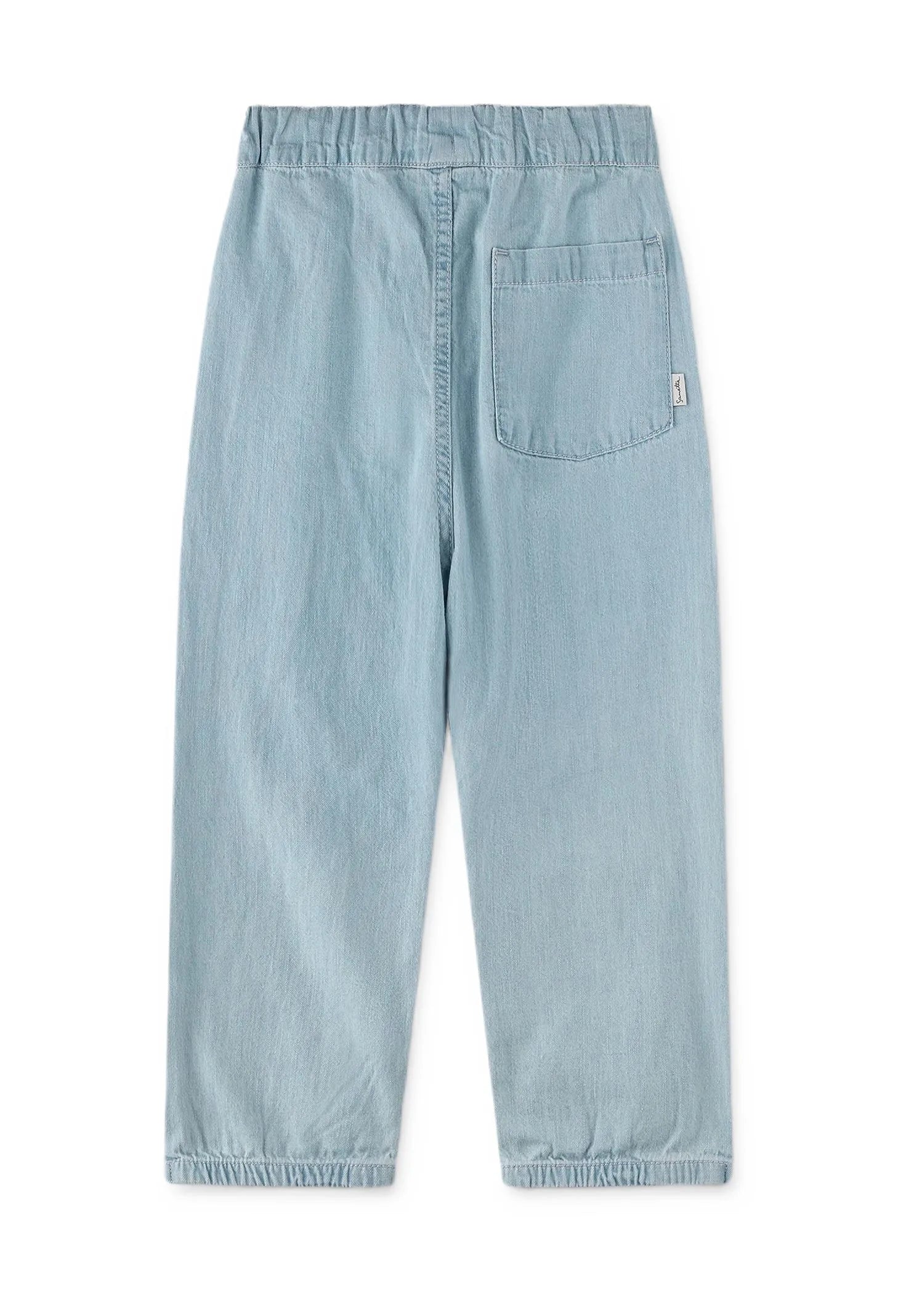 Mädchen-Jeans blau