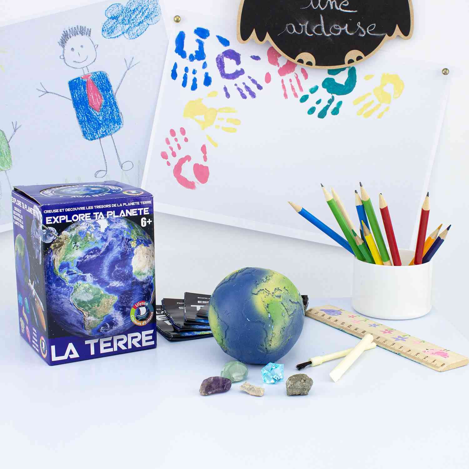 Ulysse Couleurs d'Enfance - Entdeckungsspielzeug: Erde - nila kids