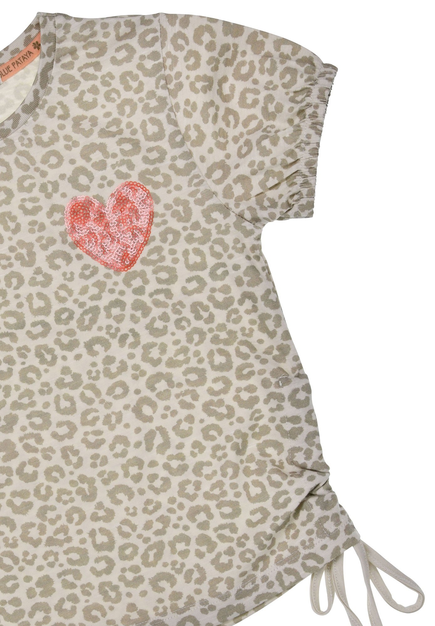 BONDI leo print Kids T-Shirt 1/2 Arm - nila kids