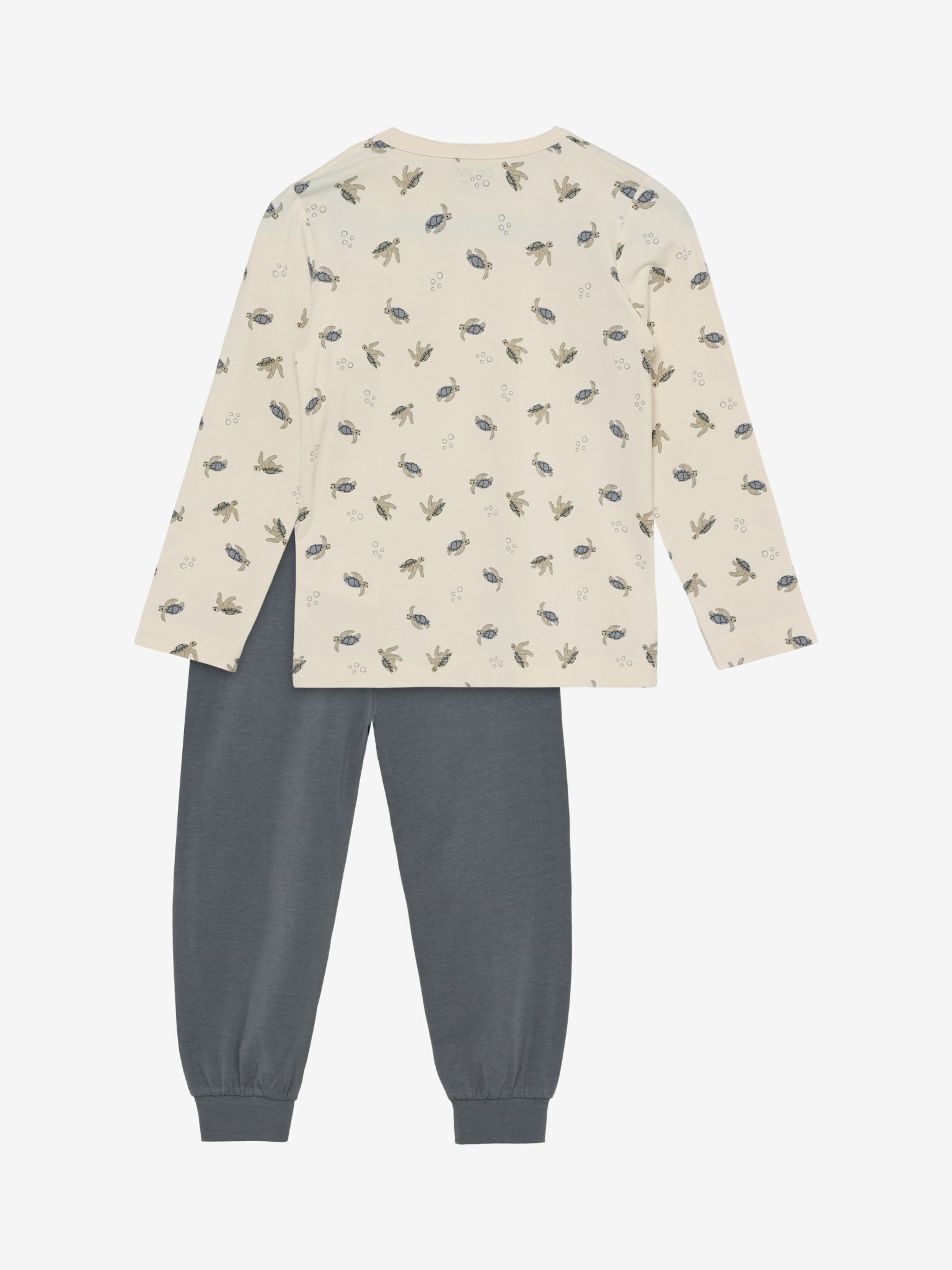 Summer Pyjamas Set Schildkröten langarm aus Bambus - nila kids