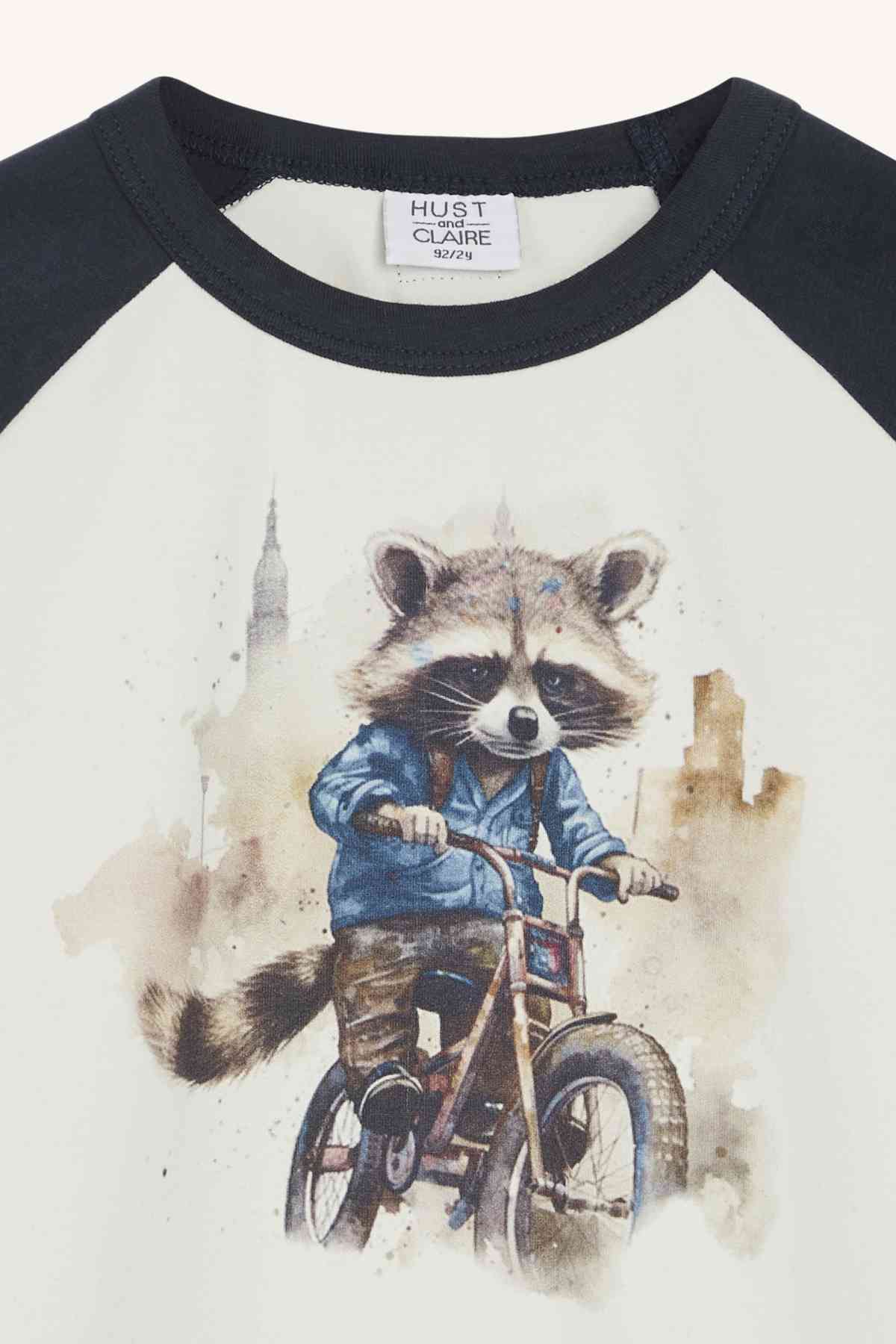 HCArchie - Langarmshirt Waschbären