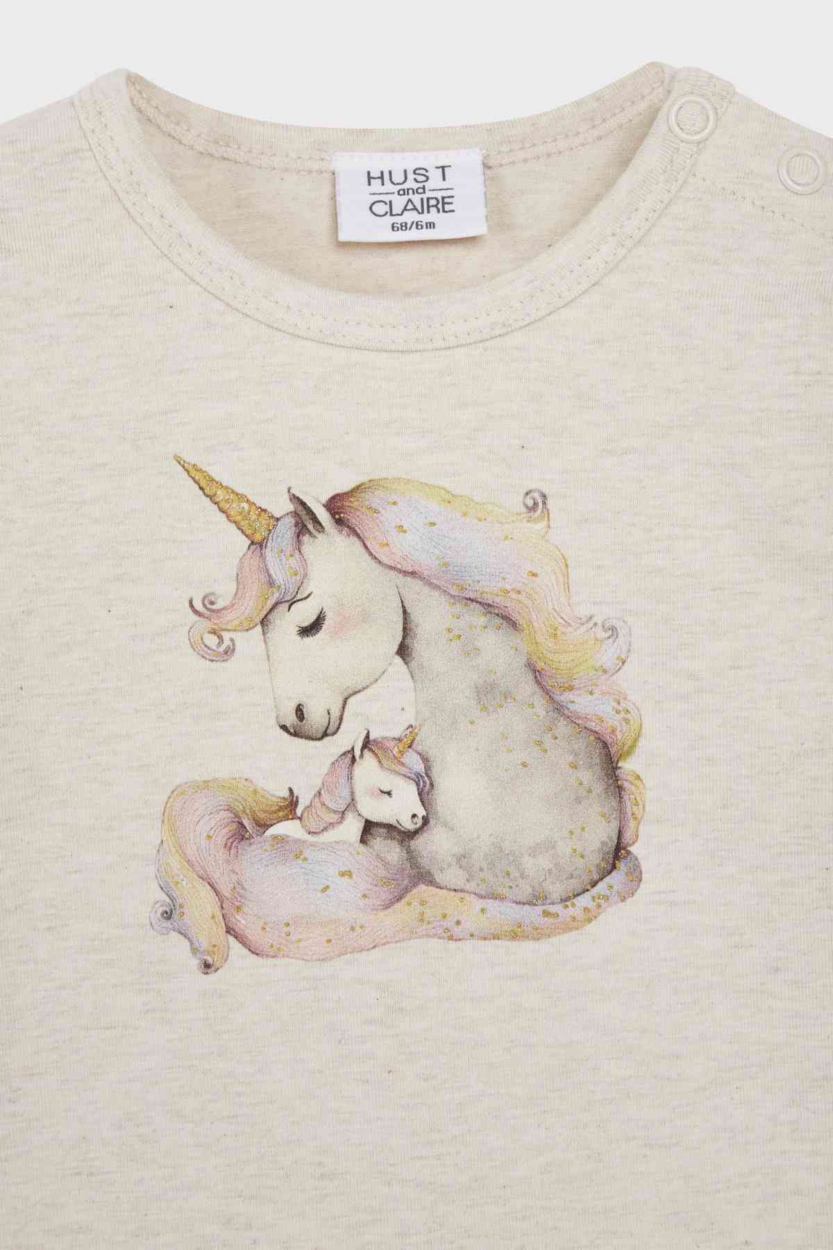 HCBri - Langarmbody Einhorn