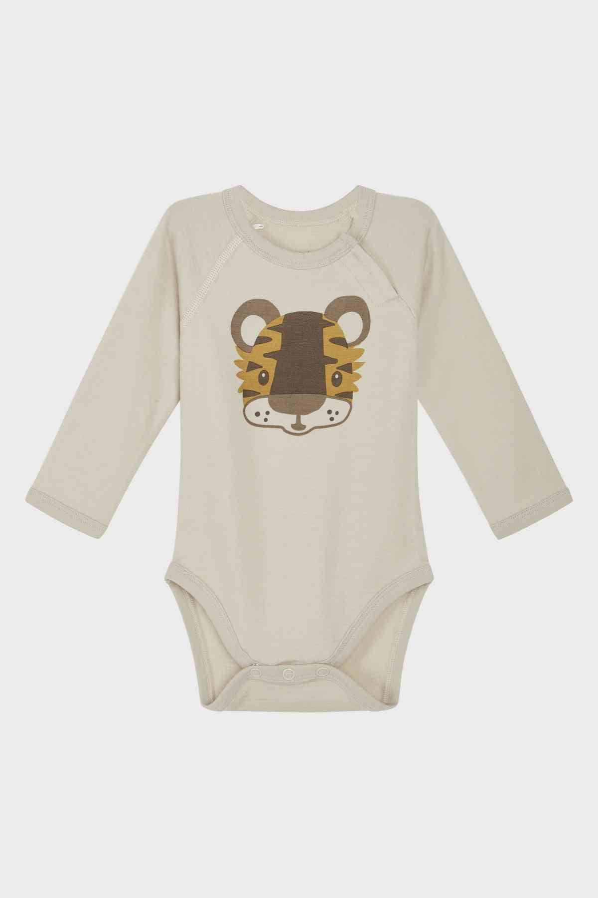 Basti - Body Wolle/Bambusviskose Tiger