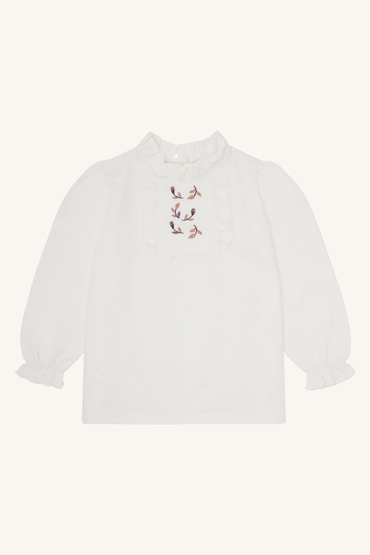 Langarmshirt mit Stickerei – verspielt, bequem & stilvoll