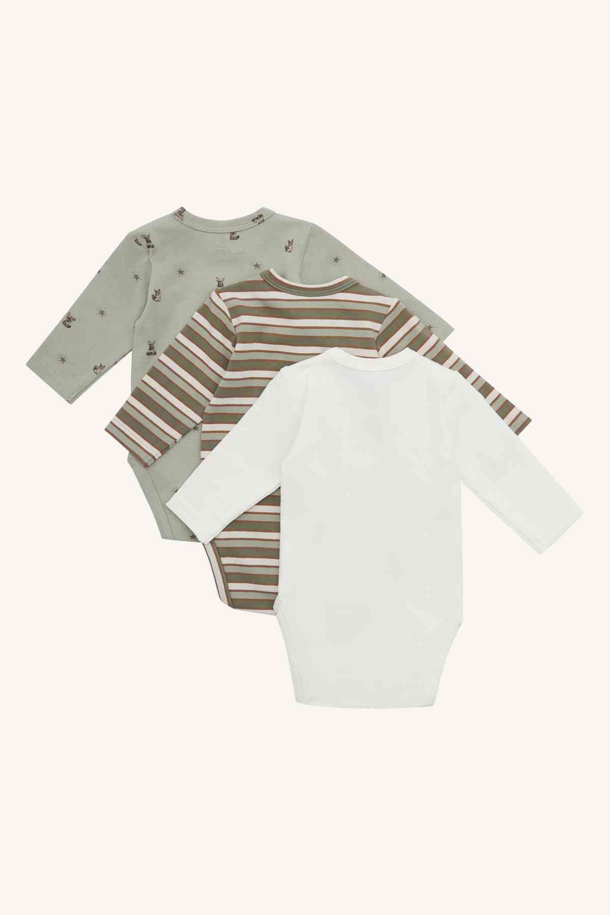 HCBase - Body 3er Pack Grüntöne