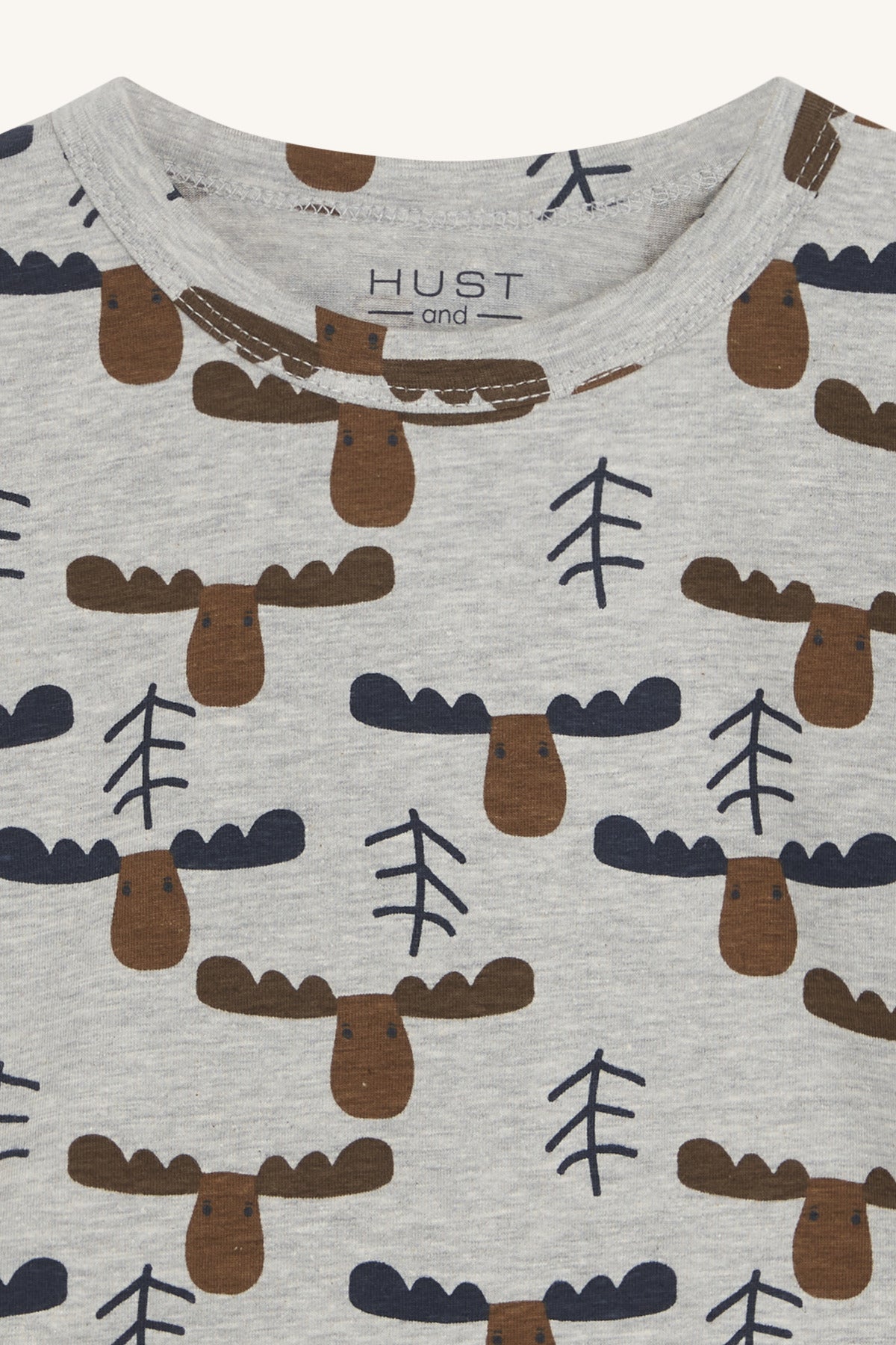 HCAnton - Langarmshirt Elch-Print