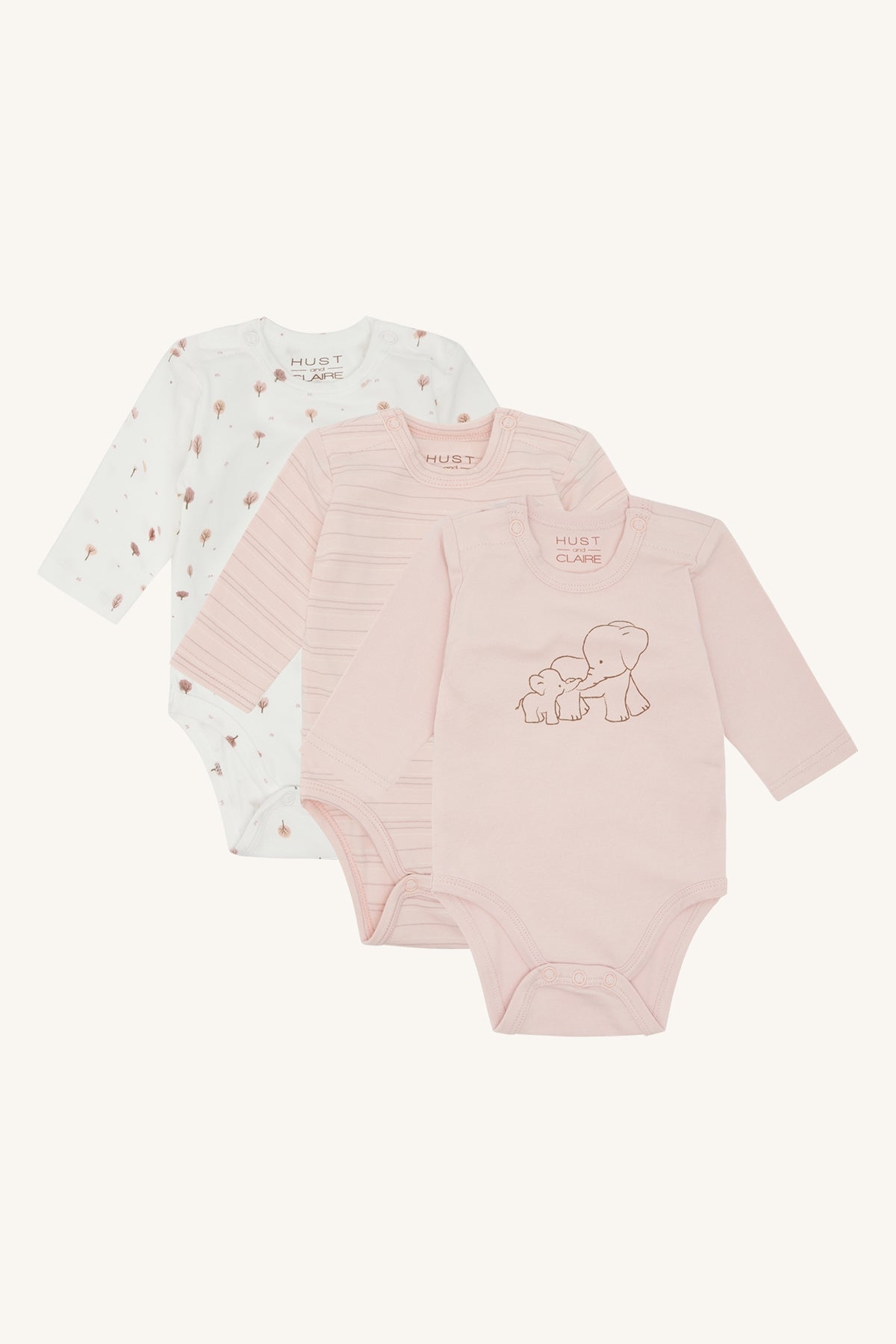 HCBase - Body 3er Pack rosa