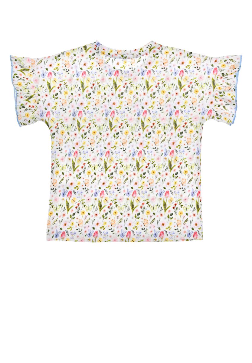 T-Shirt „Blumenwiese“ – Sommerliebe in voller Blüte