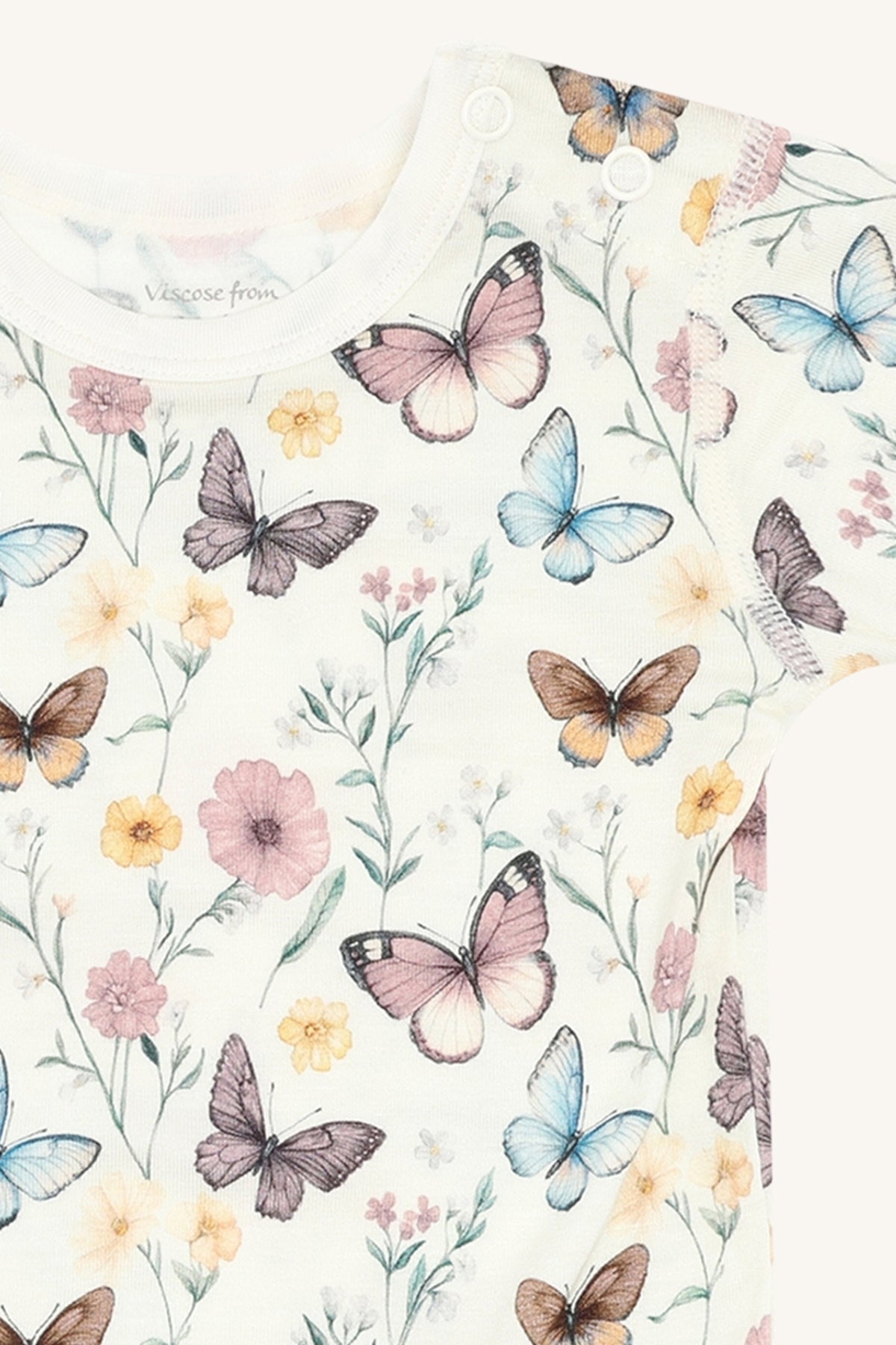 HCBuller Butterfly Bambus Body Ivory - nila kids