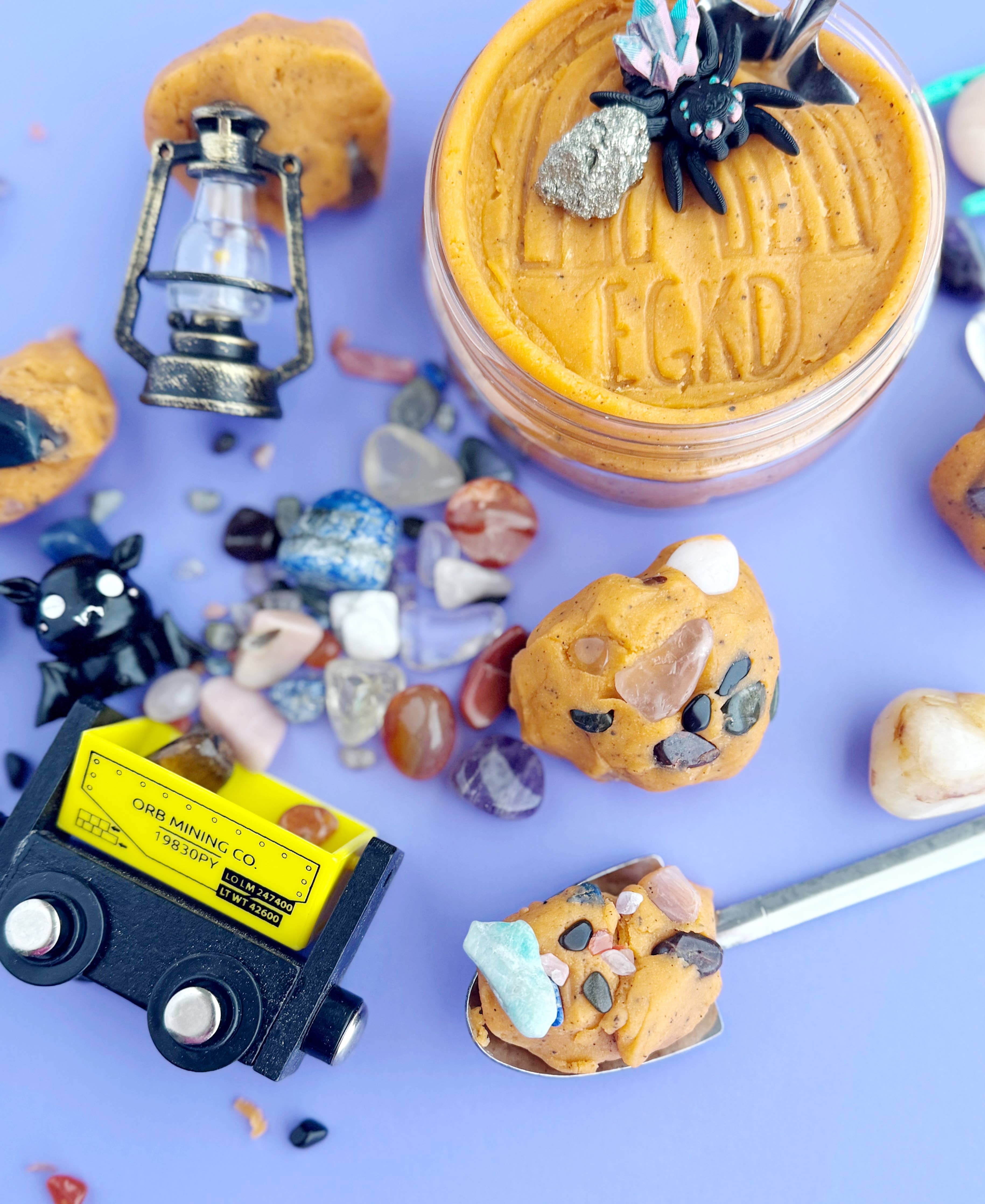 Kristallhöhlen-KidDough-Spielset mit Wigglitz