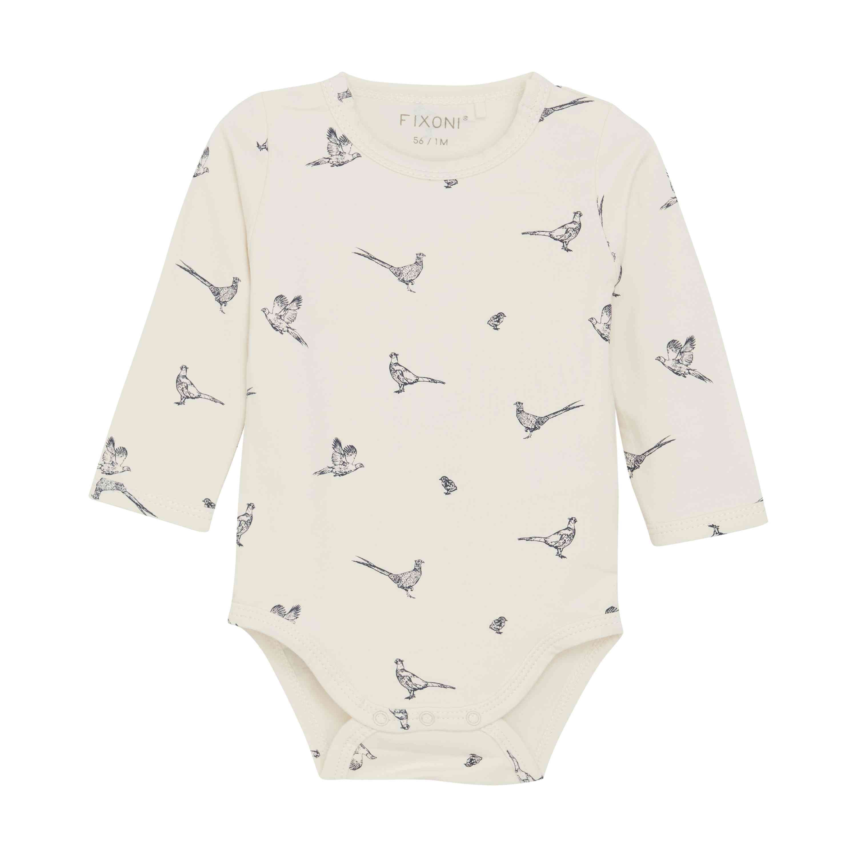 Body mit Strampler GOTS blau