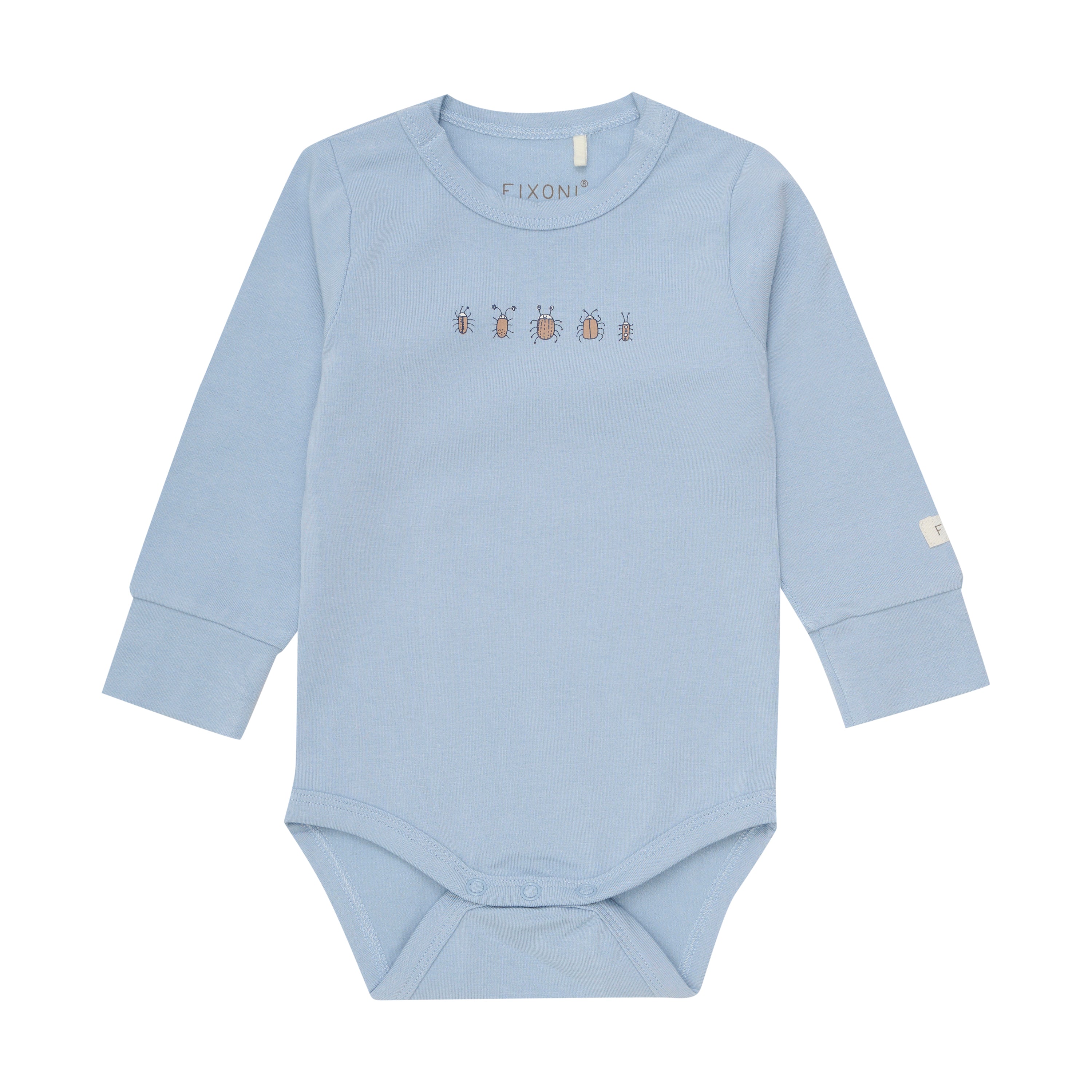 Body langarm Blau