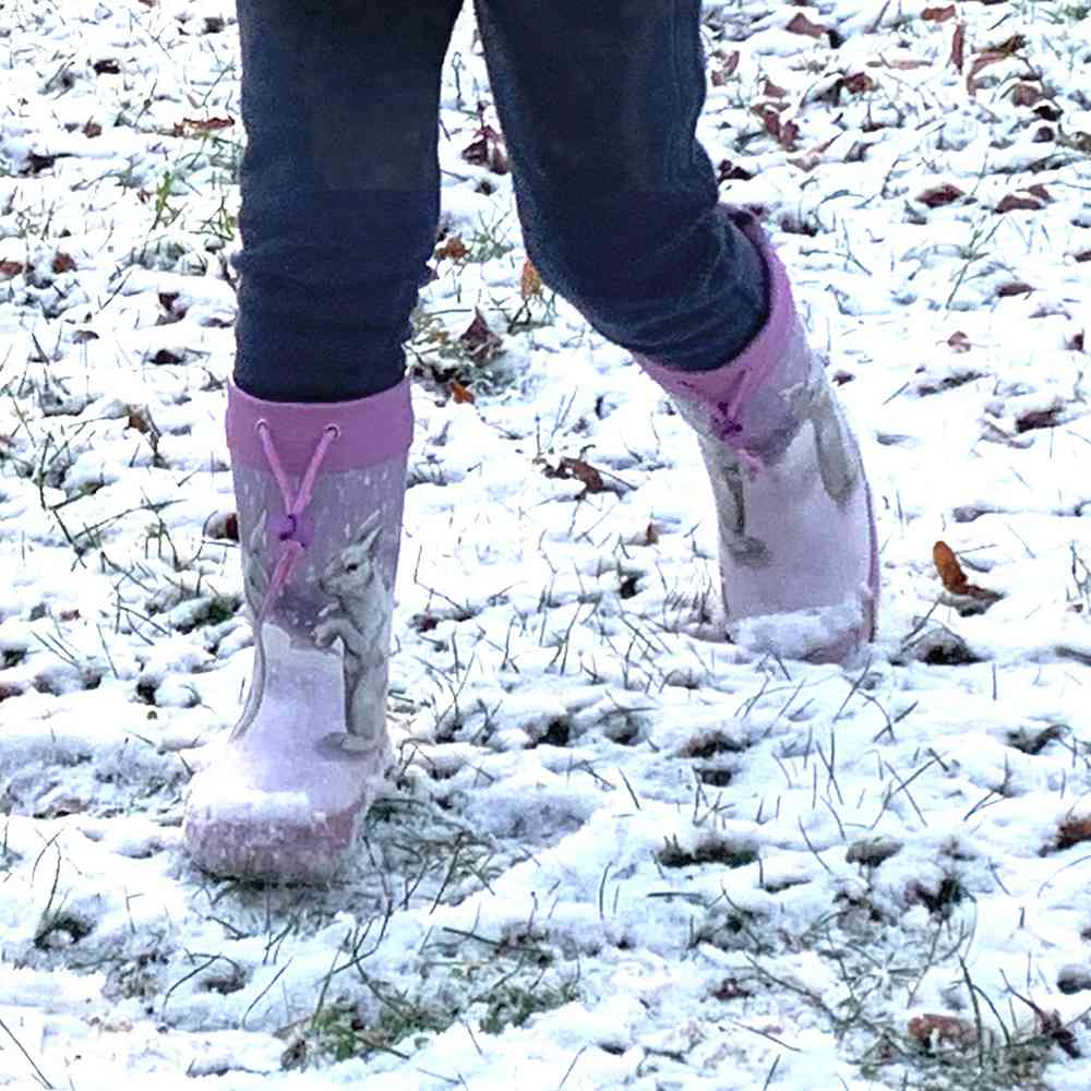 Gummistiefel Schneehasen aus Naturkautschuk