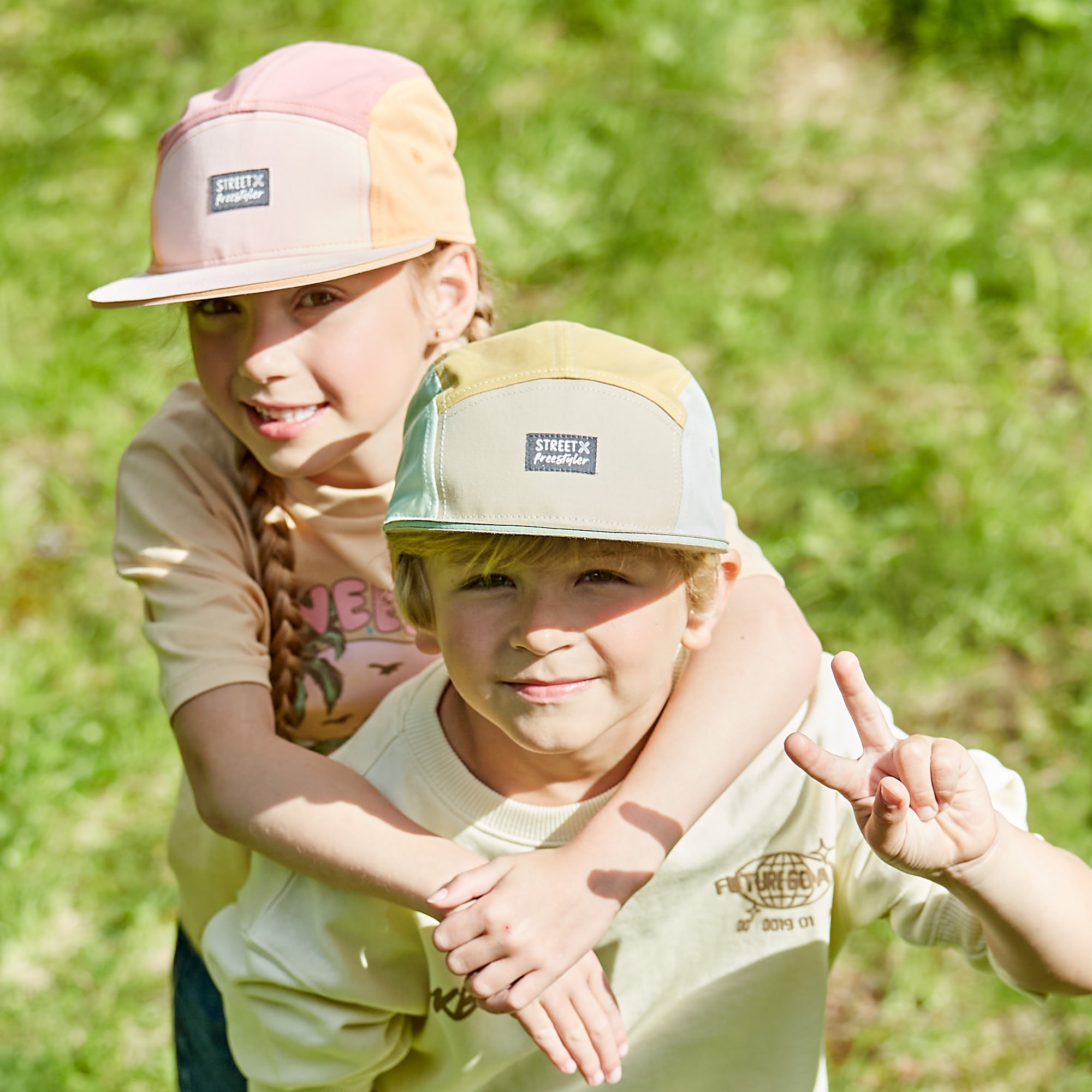 KIDS-Cap colorblock