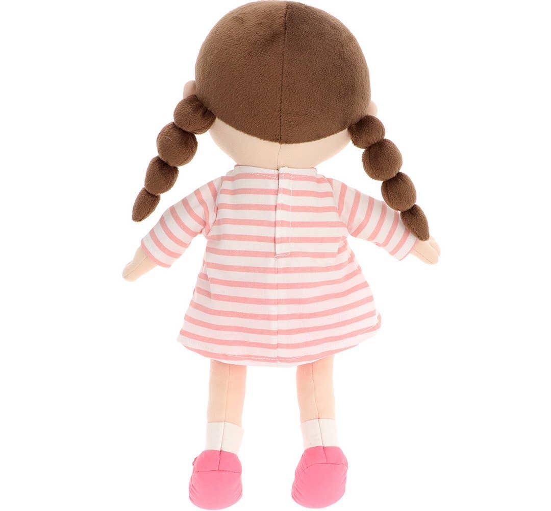 Stoffpuppe Lola - Geschenk für Babys und Kleinkinder