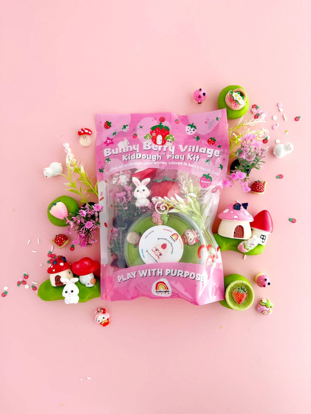 Bunny Berry Village KidDough Spielset - nila kids