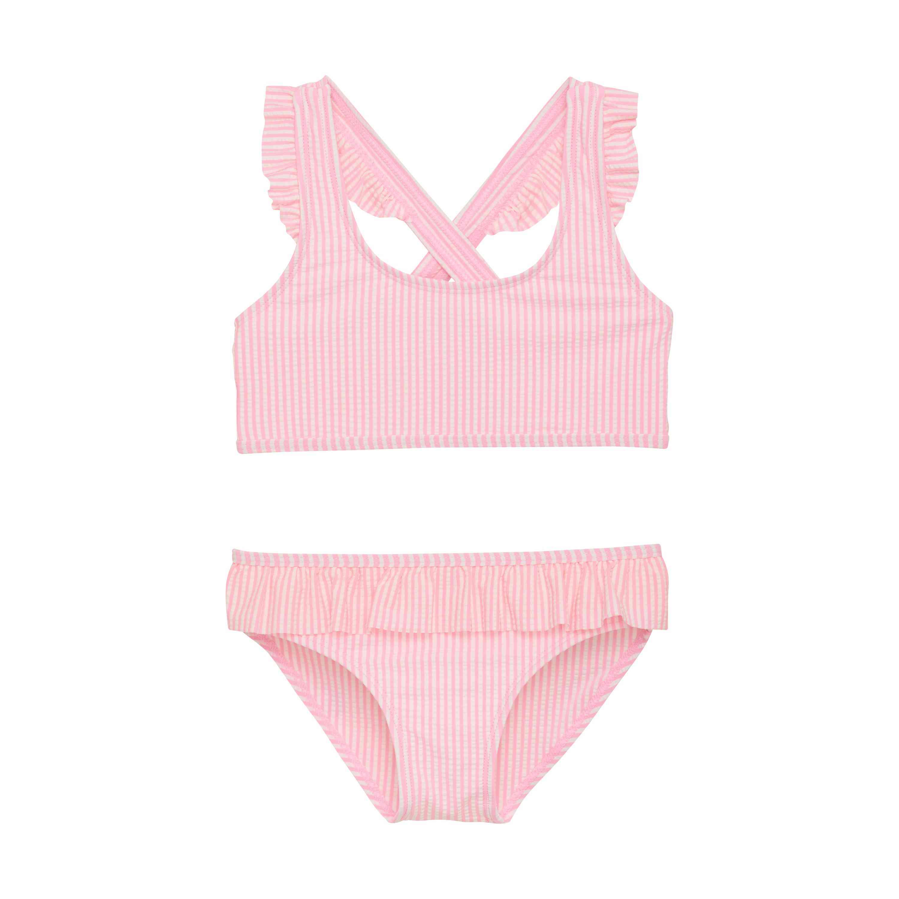 Color Kids - Bikini W. Skirt Seersucker - nila kids