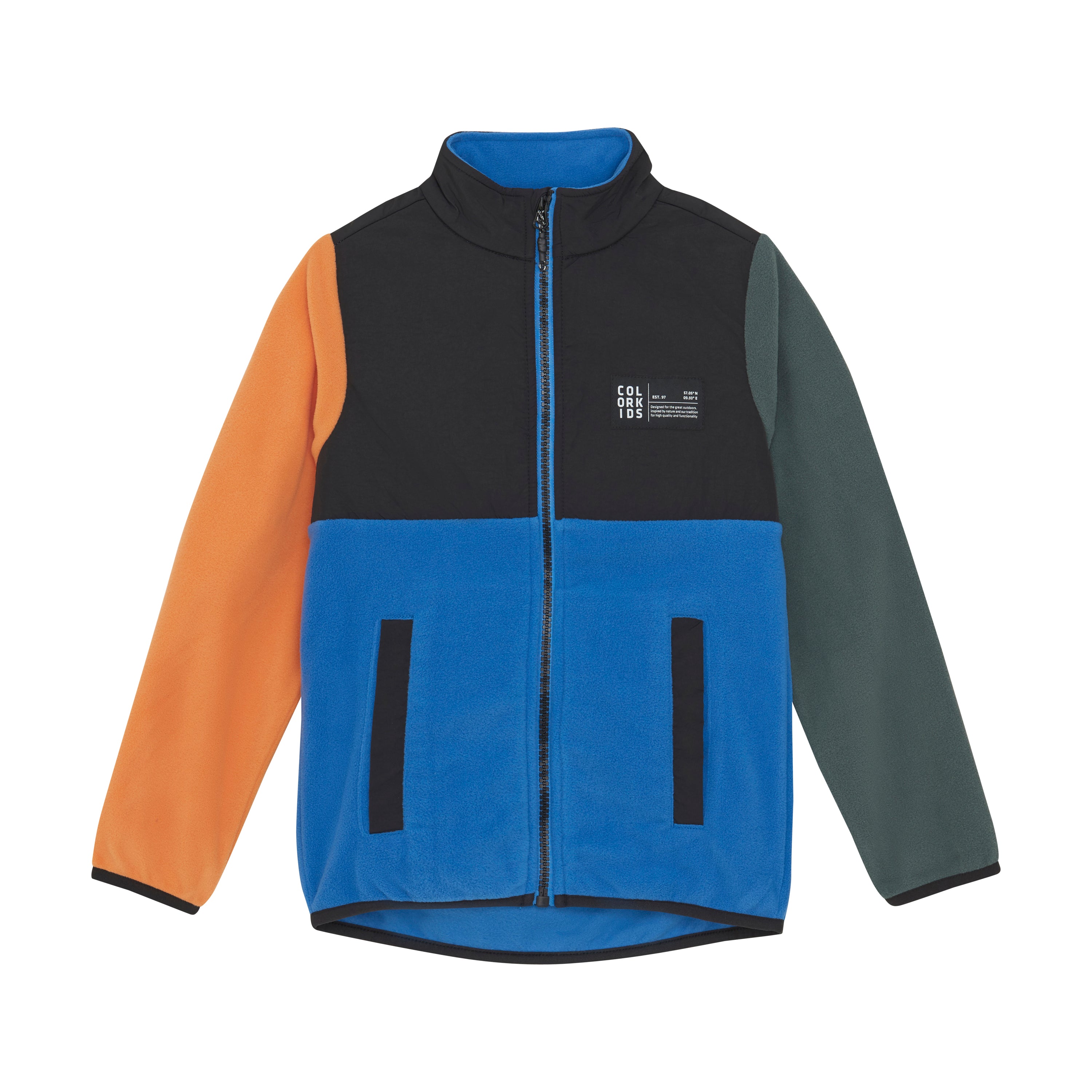 Fleecejacke Blau
