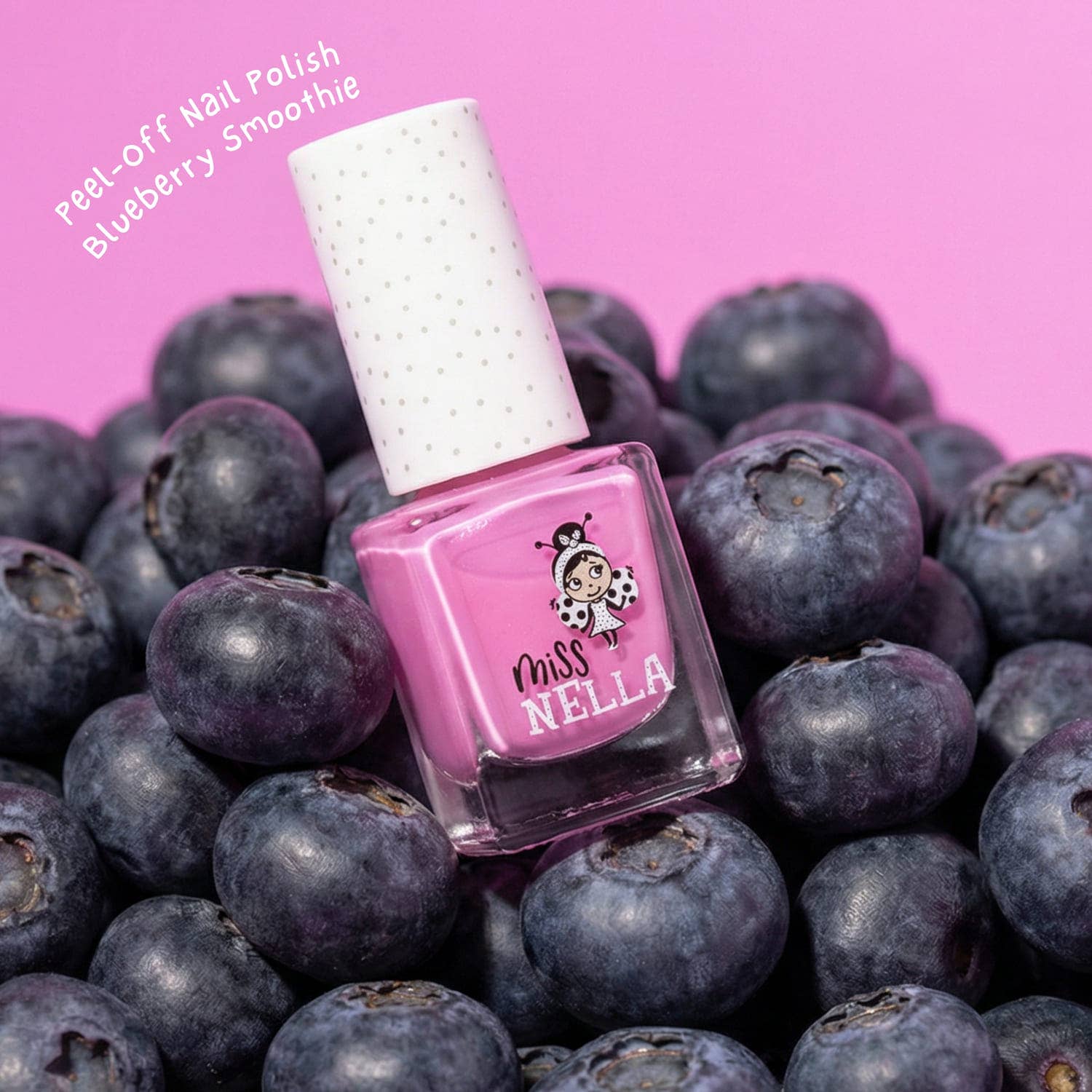Miss Nella wasserbasierter, geruchsfreier Peel-off Nagellack für Kinde - nila kids