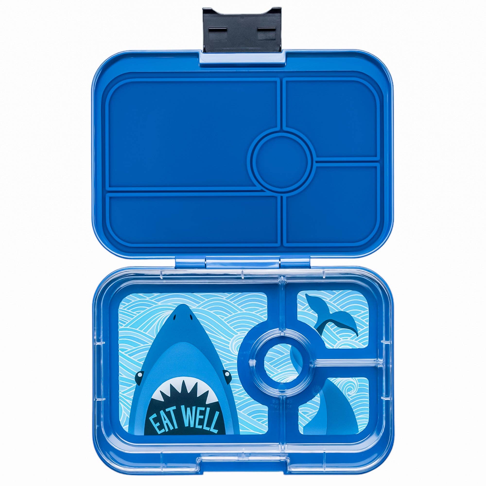 Auslaufsichere Yumbox Grosse Bento Lunchbox Tapas – Monte Carlo Blau – 4 Fächer - nila kids