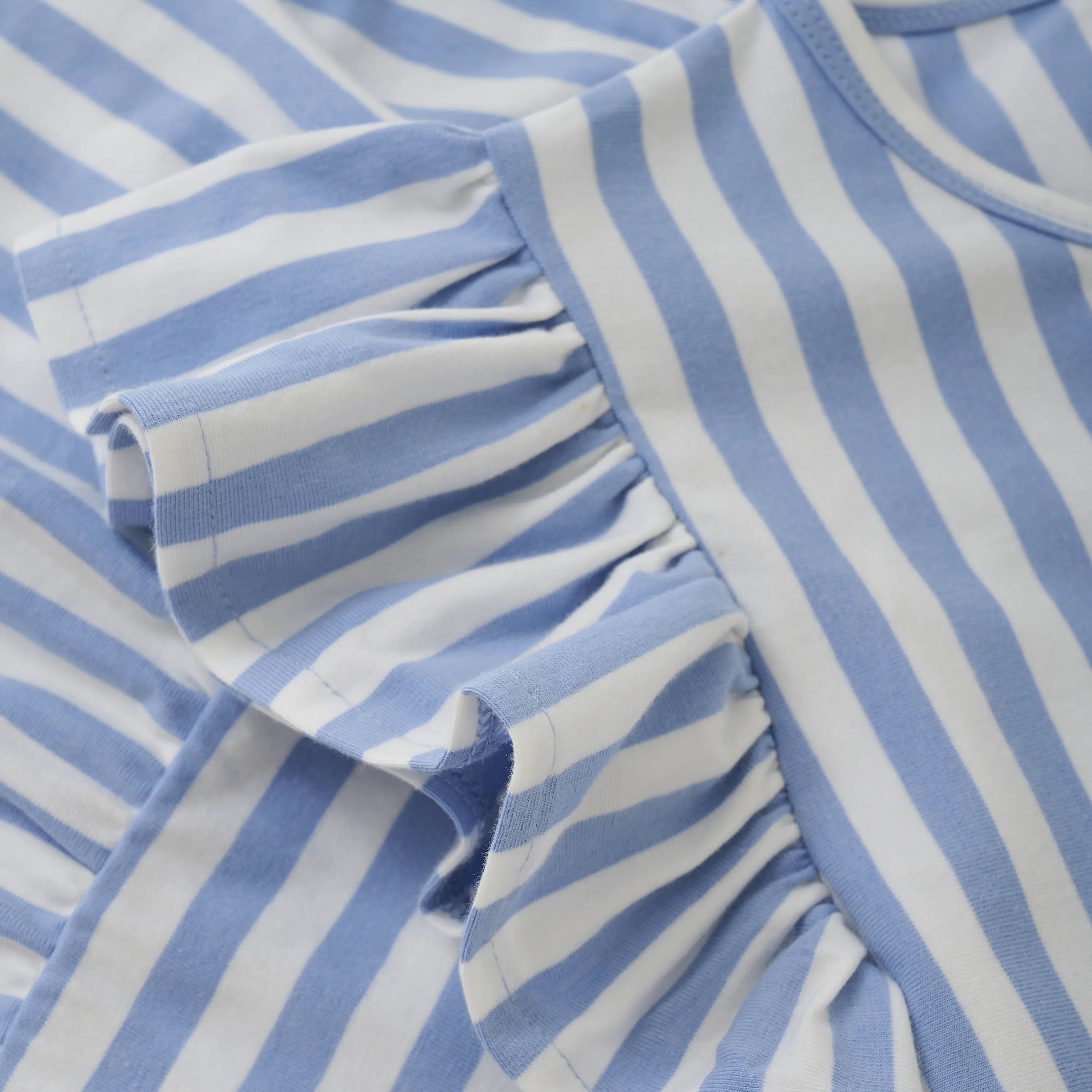 Kleid kurzarm gestreift