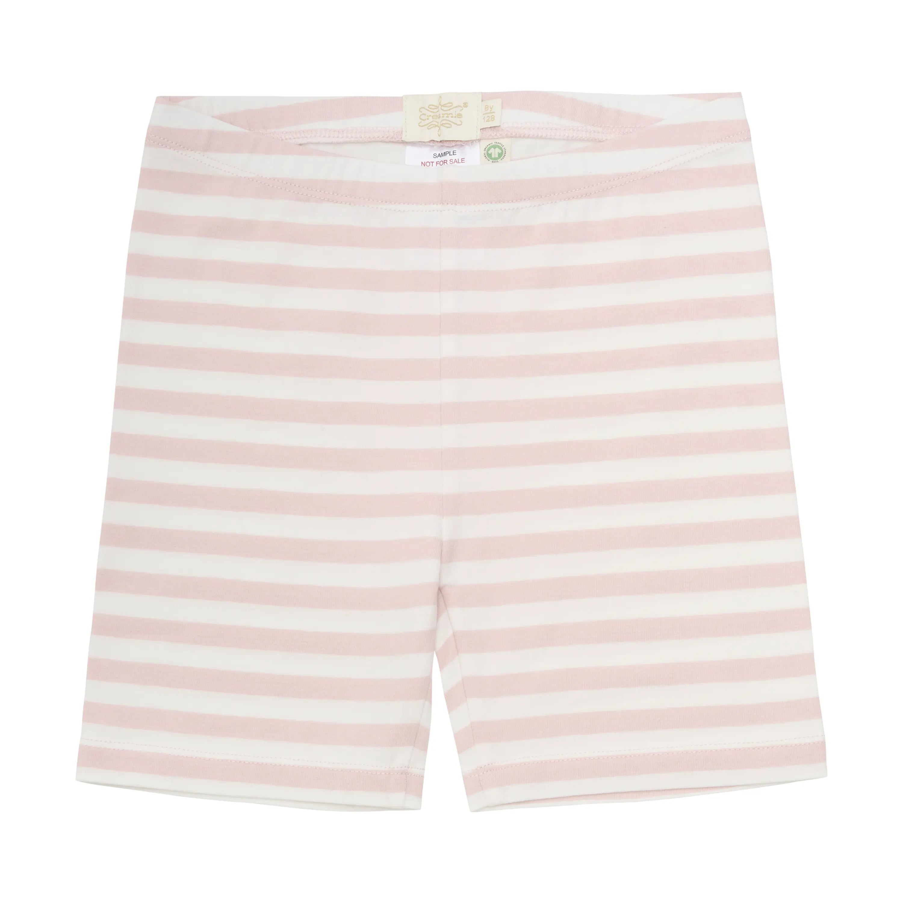 Shorts gestreift Baby rosa