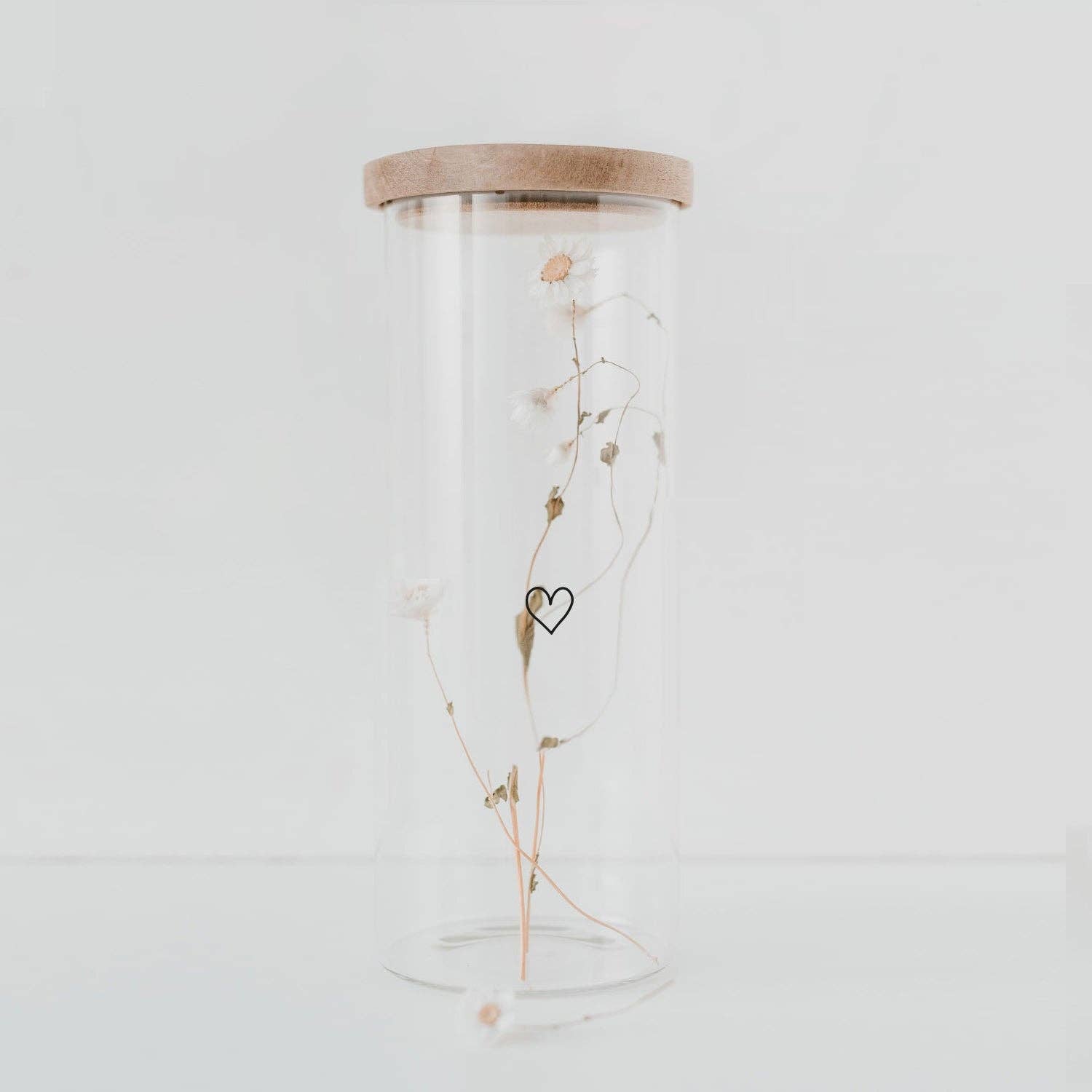Vorratsglas Herz 25cm