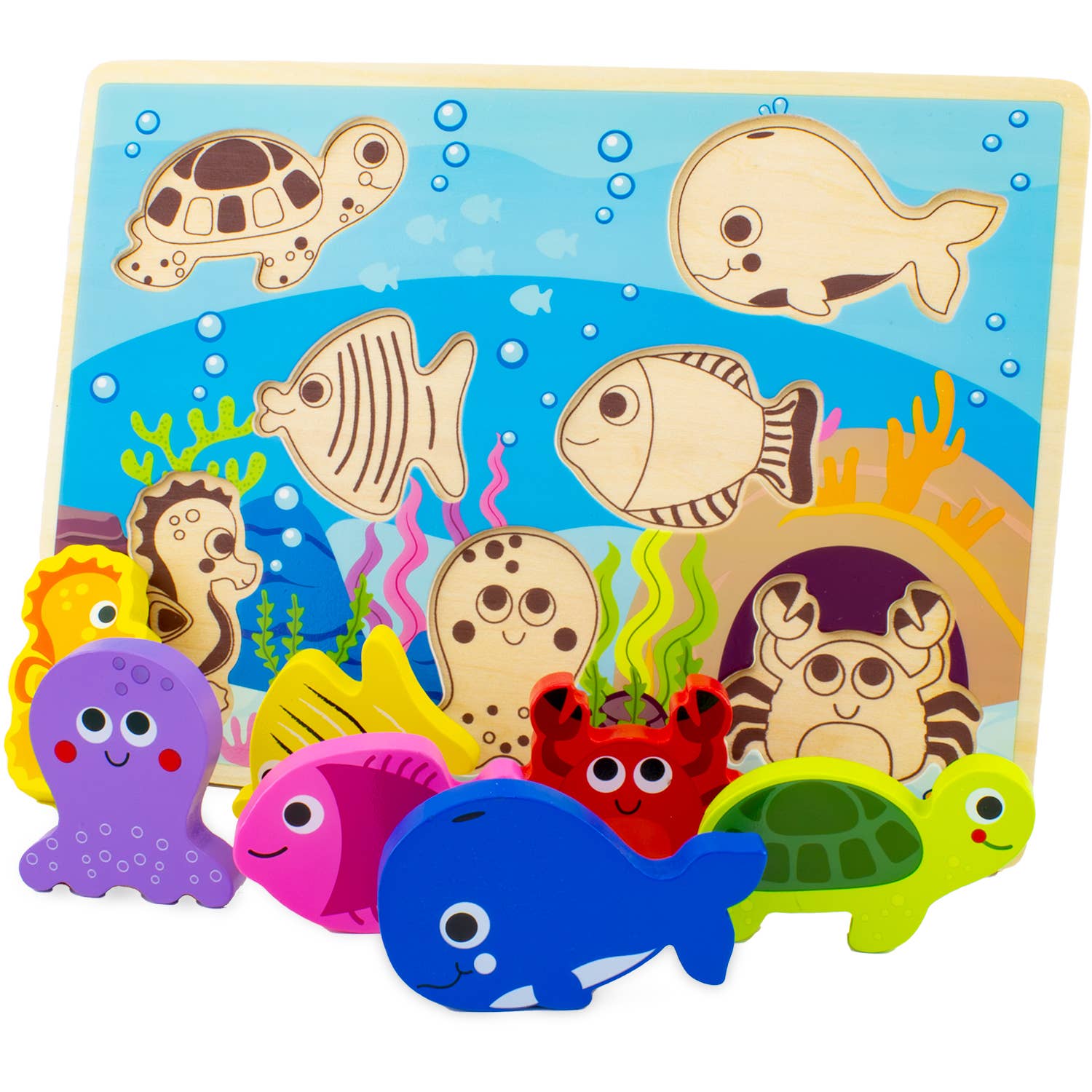 HOLZPIZZLE DAS MEER - nila kids