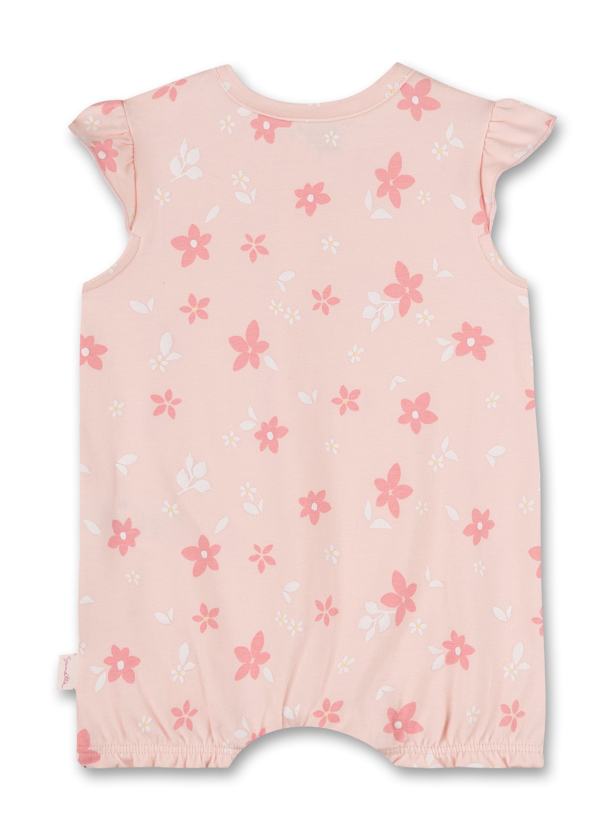 Mädchen-Overall Rosa GOTS