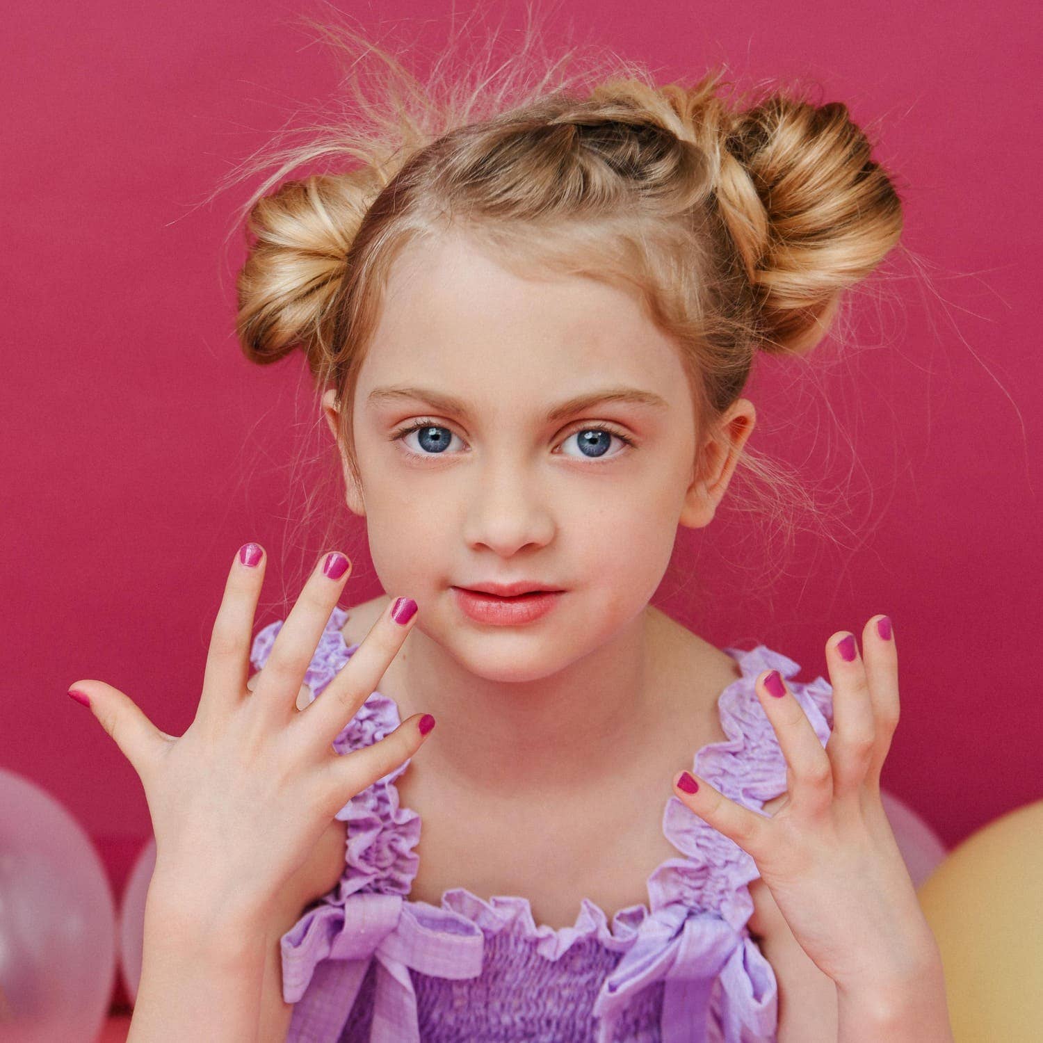 Miss Nella Kinder abziehbarer, geruchloser Nagellack - nila kids
