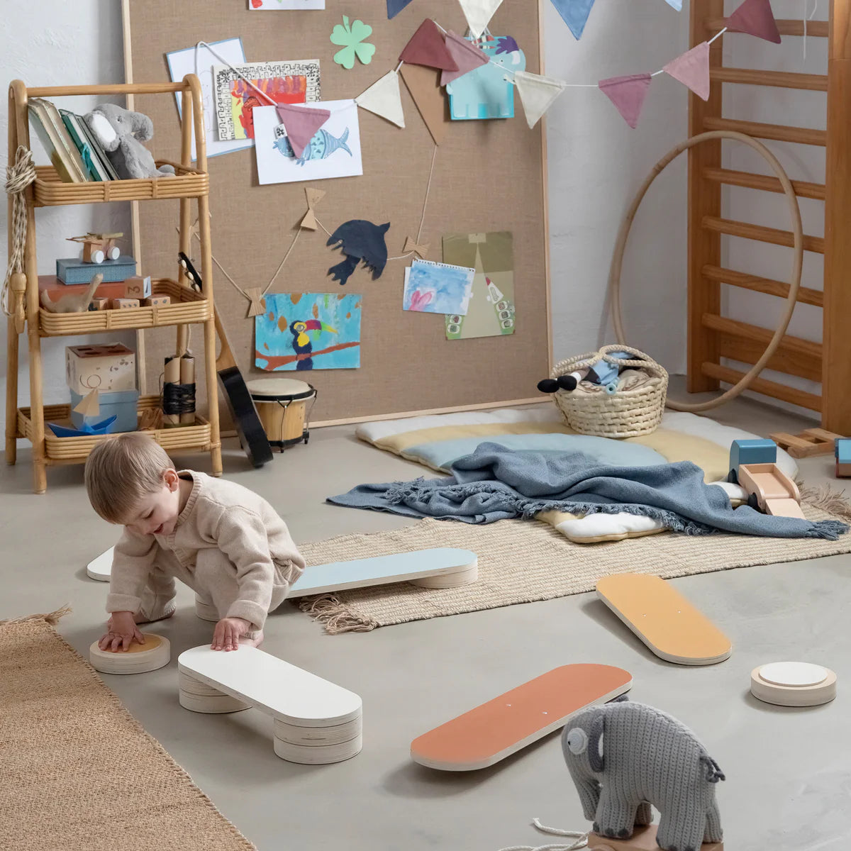 Balance-Track-Set Balancierparcour