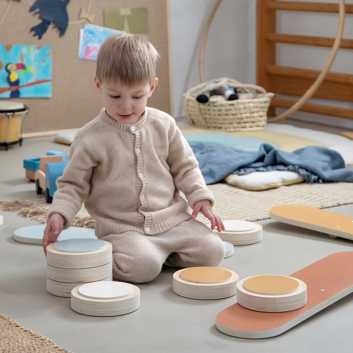 Balance-Track-Set Balancierparcour